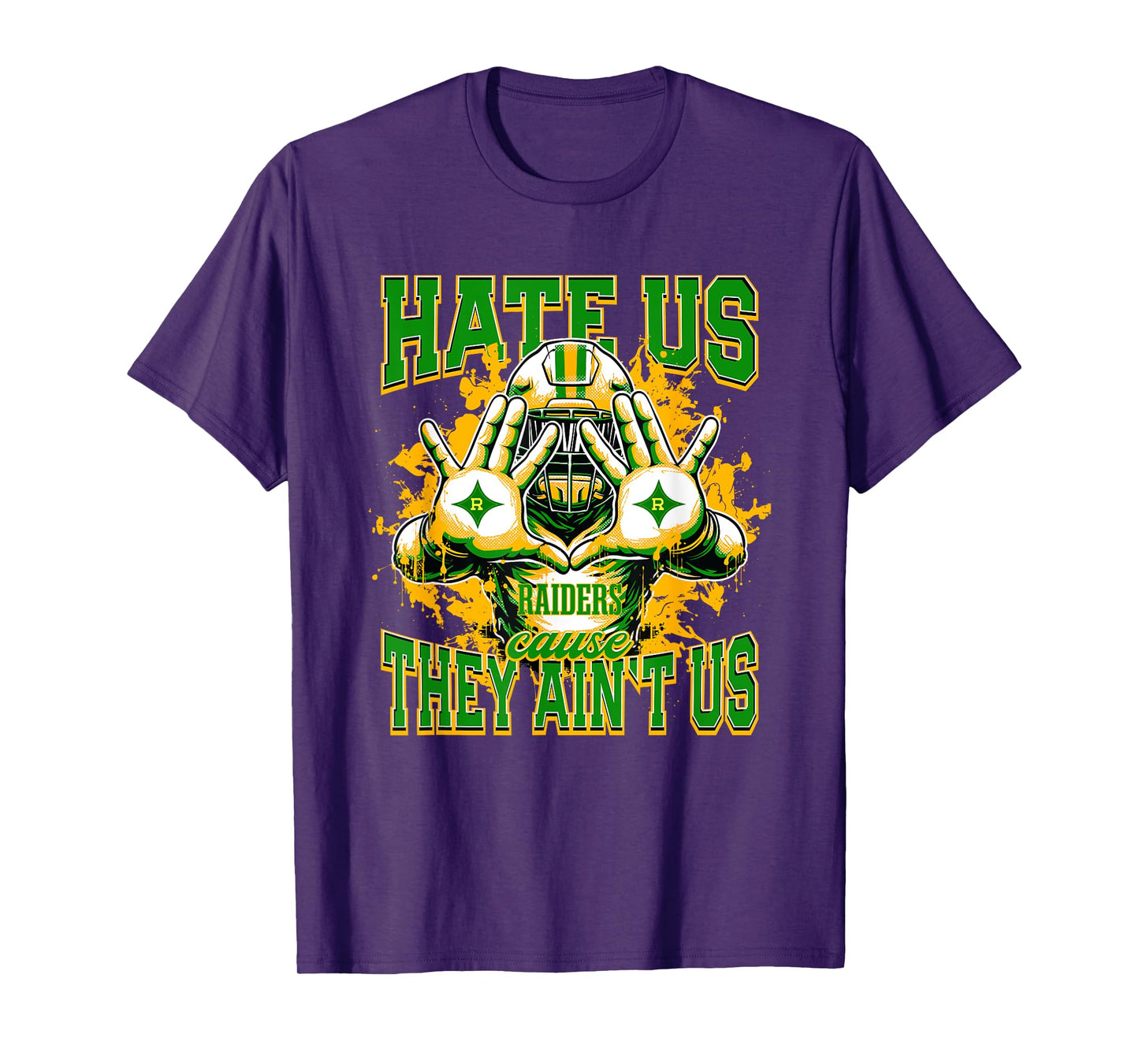 Richmond Raiders Logo Hate Us Cause They Ain't HS T-Shirt