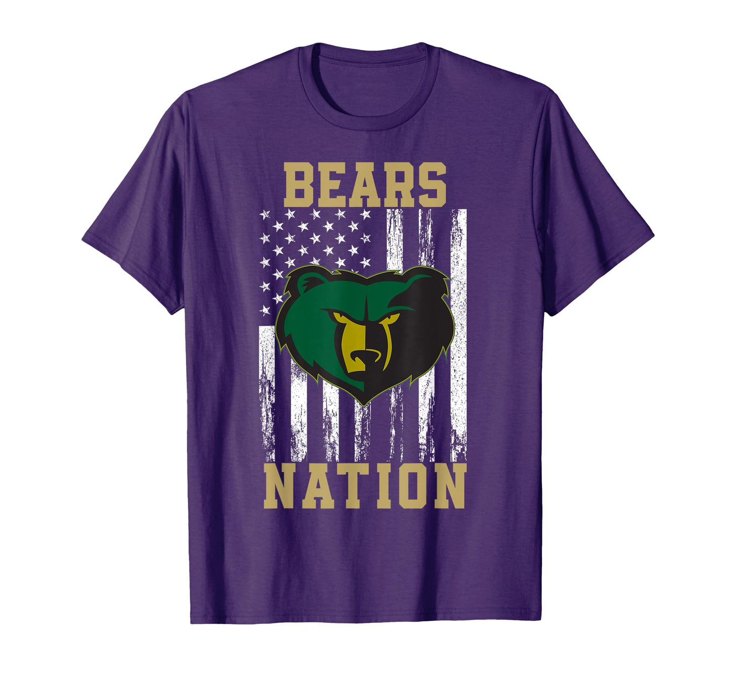 Basha Bears Logo Nation HS T-Shirt