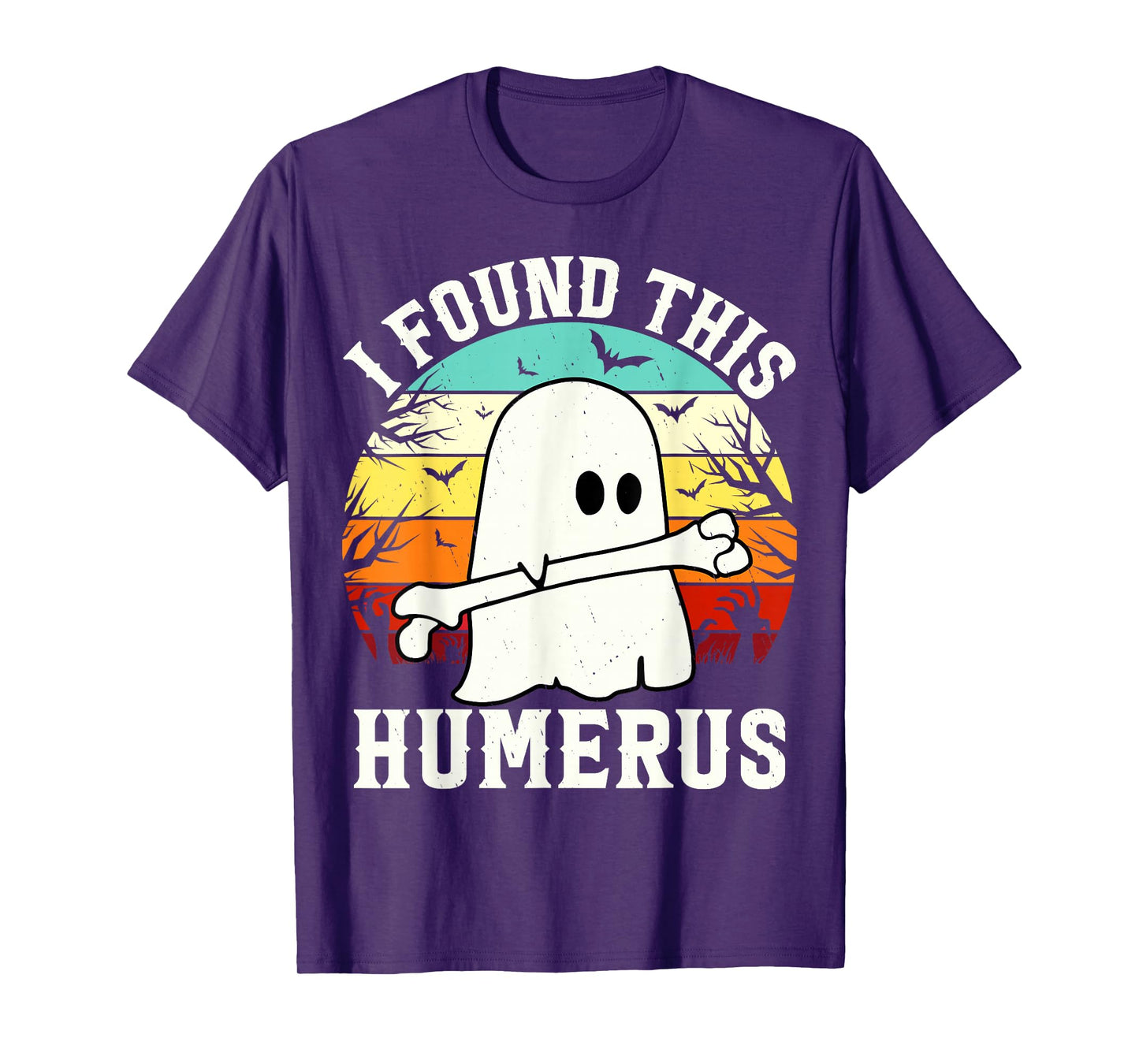 Funny Halloween I Found This Humerus Ghost Bone Halloween T-Shirt