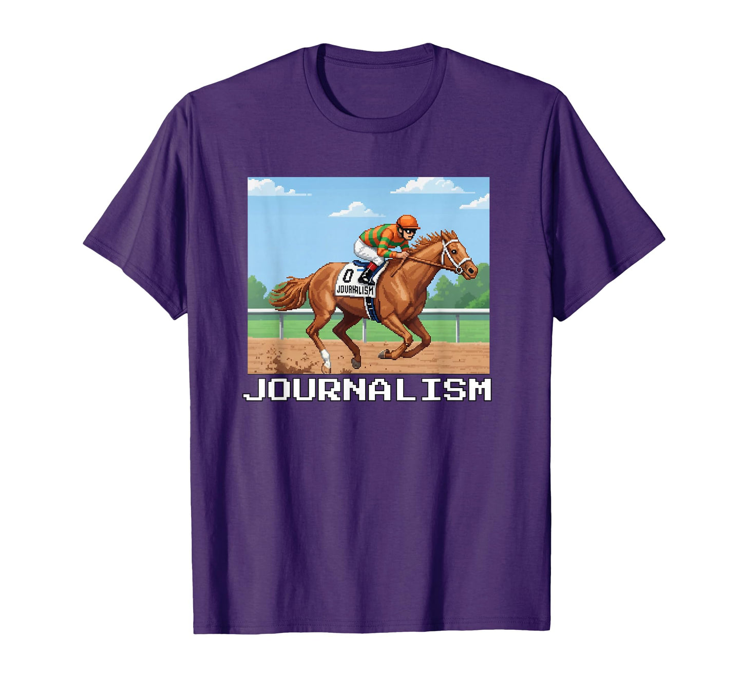 Journalism Horse, Horse Racing, Del Mar, Santa Anita, Horses T-Shirt