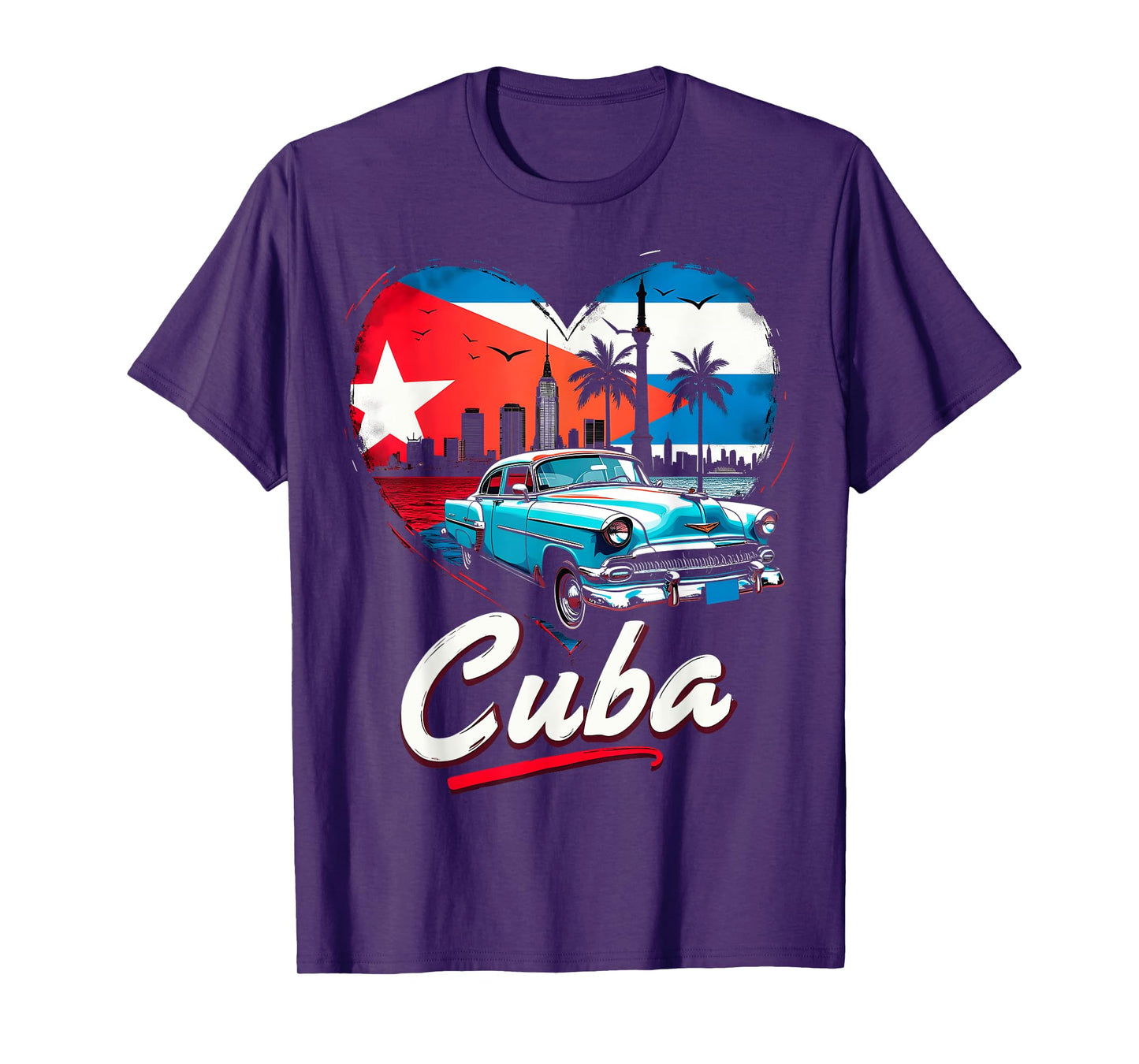 Cuba Retro Love T-Shirt