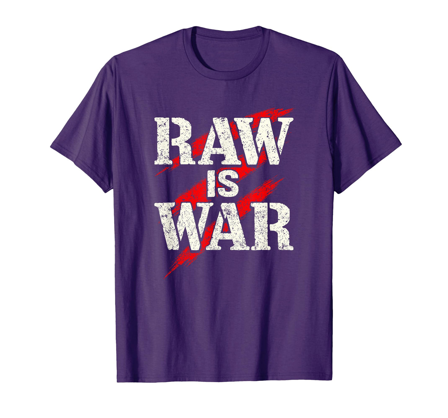 Raw is War Pro Wrestling Famous Vintage 90s Art T-Shirt