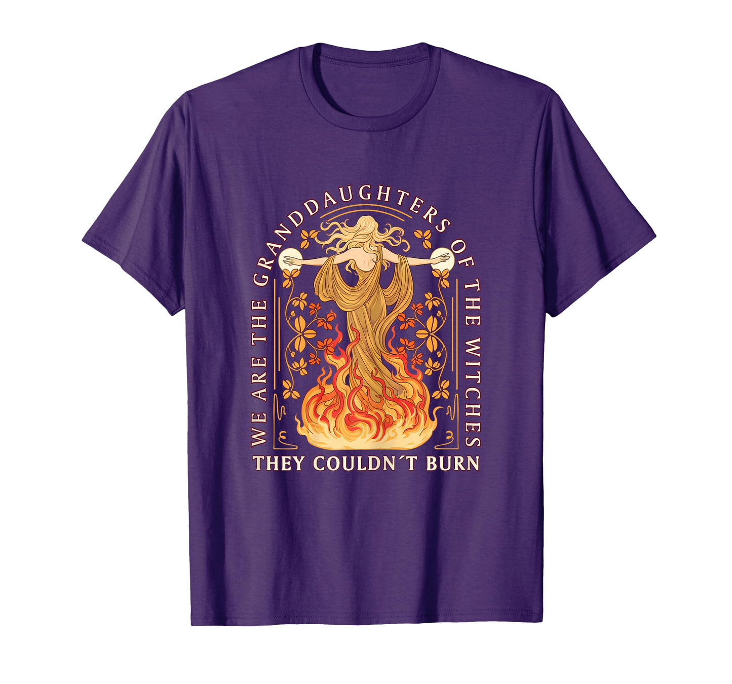 Feminism We are The Granddaughters of The Witches T-Shirt