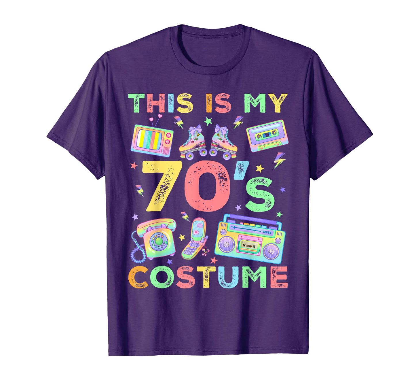 This Is My 70s Costume 70's style Seventies Retro Party T-Shirt