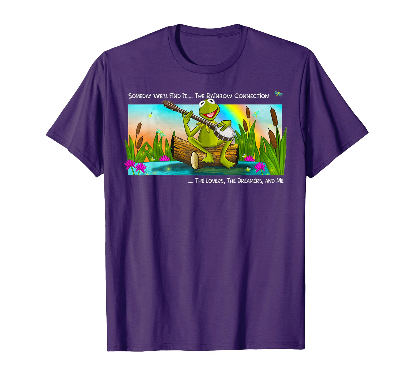 Retro Animal Funny Quote The Lovers The Dreamer And Me Frog T-Shirt