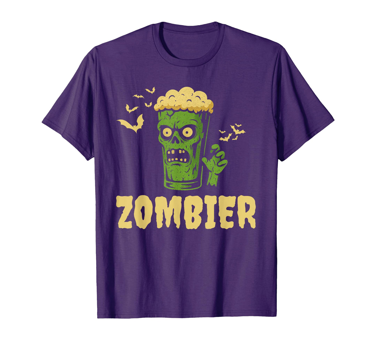 Zombier Bat Funny Saying - Happy Halloween T-Shirt