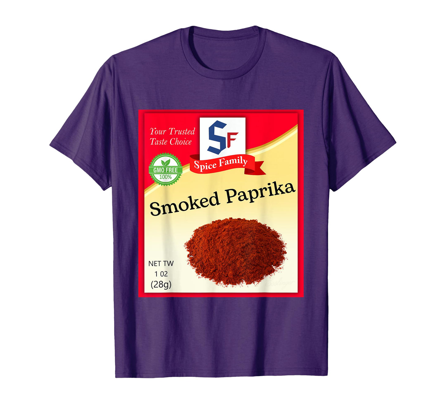 Smoked Paprika Condiment Costume Holiday Spice Costumes T-Shirt
