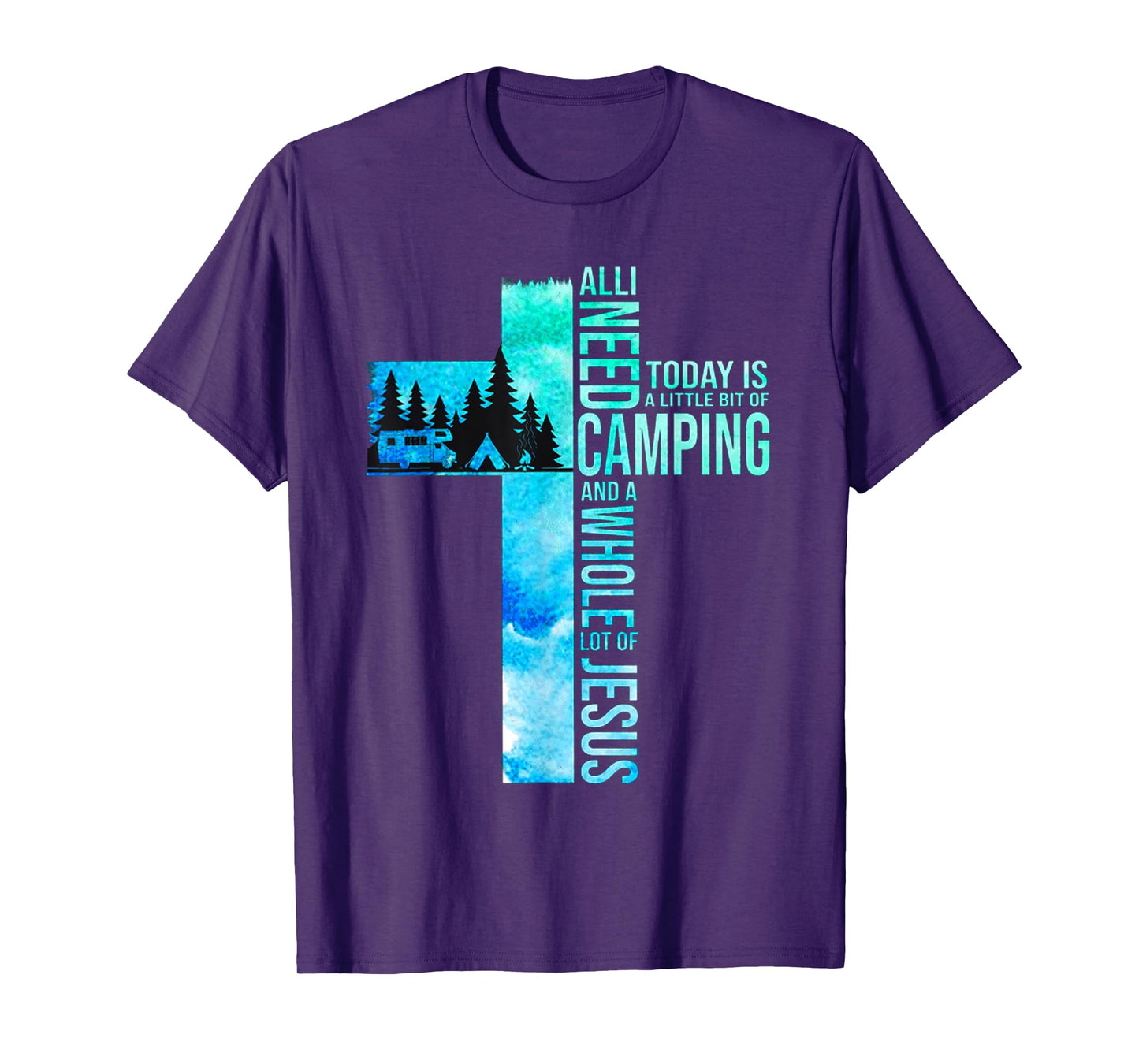 Camping and Jesus T-Shirt