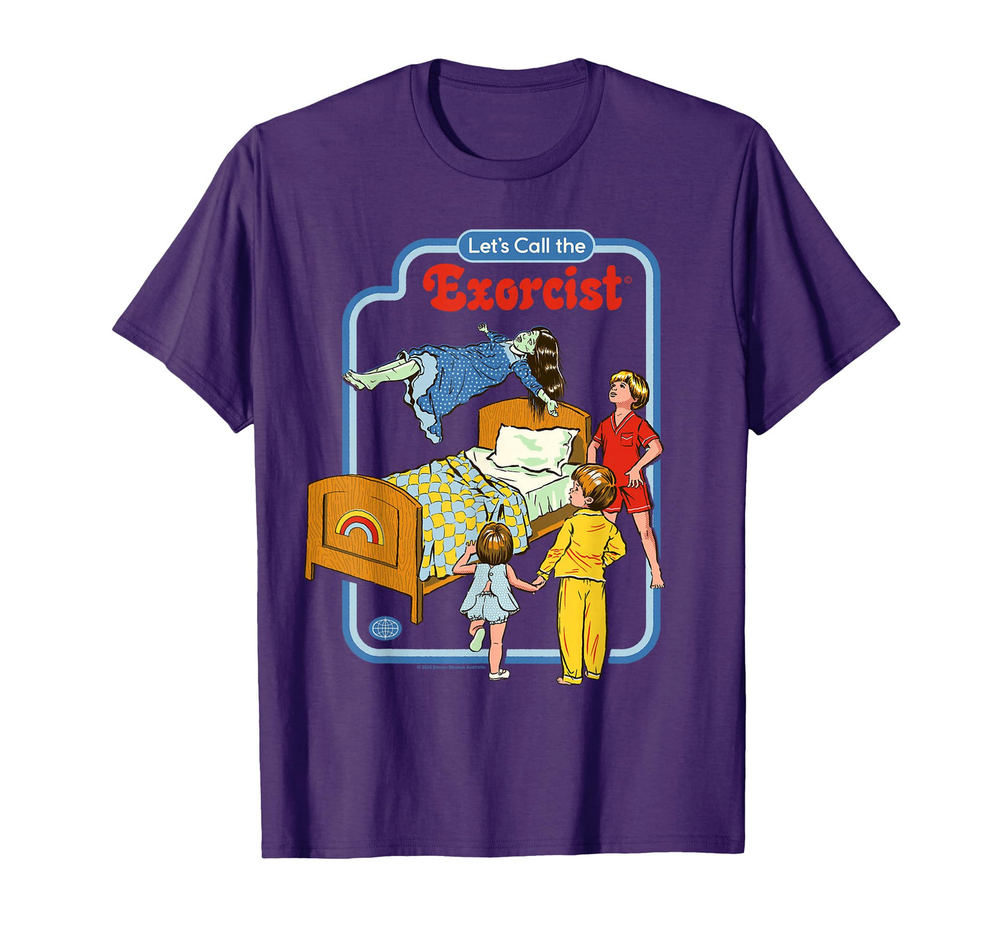 Let's Call the Exorcist Retro Vintage Funny Adult Humor T-Shirt