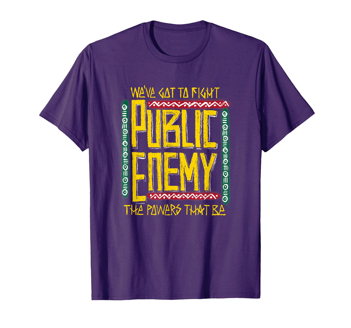 CROSS COLOURS Public Enemy Vintage T-Shirt - Black, Small, Short Sleeve, Crew Neck, Hip Hop Fans, Unisex-Adults, Unisex-Kids