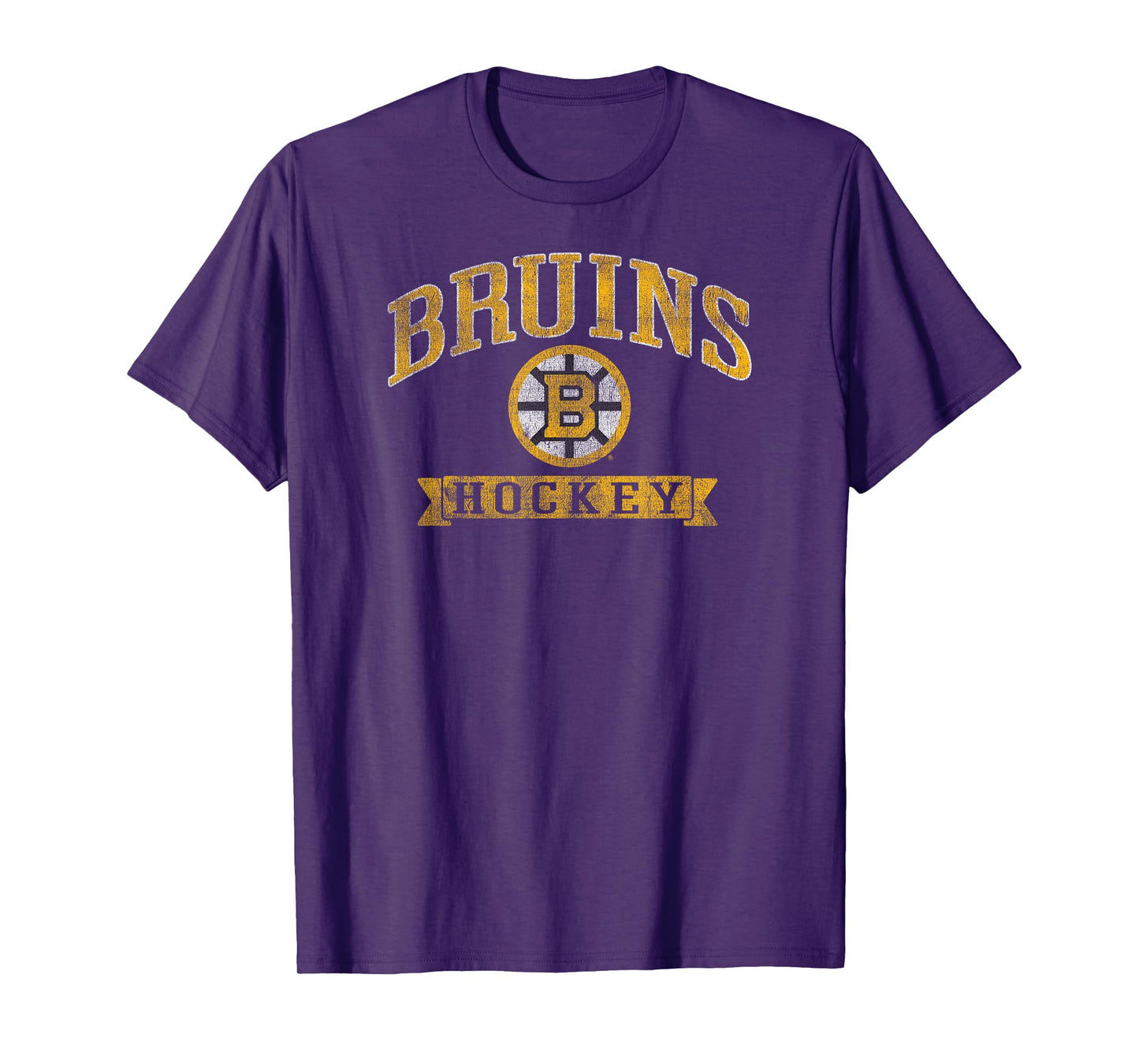Boston Bruins Vintage Hockey Dark Heather NHL T-Shirt