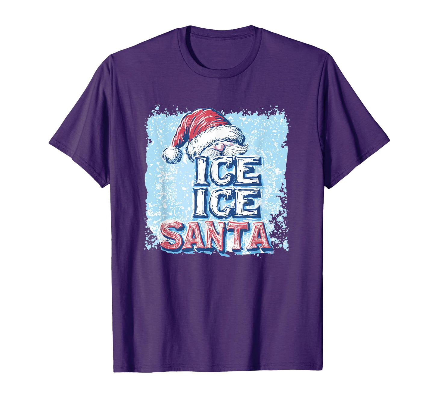 Ice Ice Santa Speech Costume for Festive Fun T-Shirt