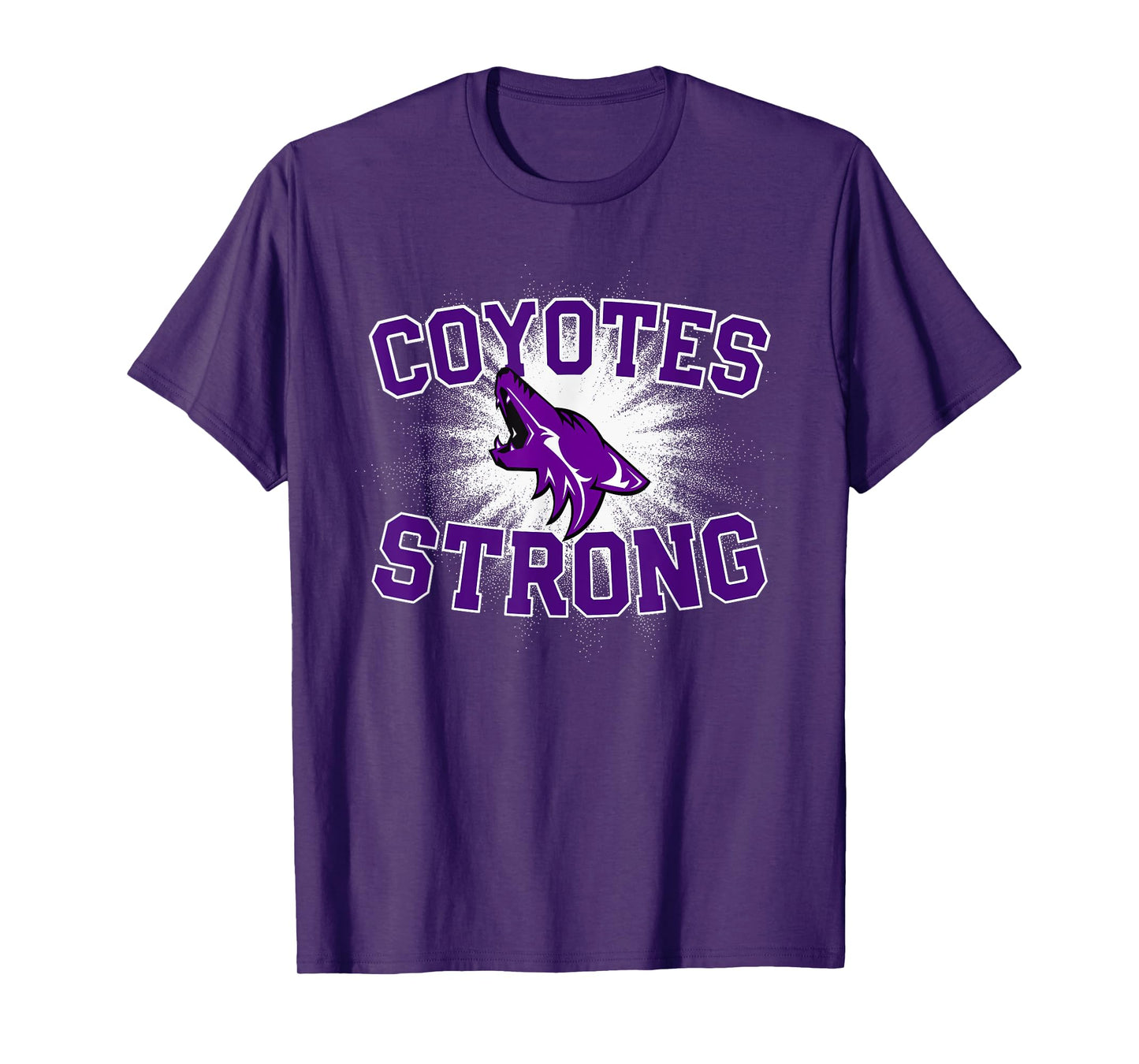 Anna Coyotes Logo Strong Flag HS T-Shirt
