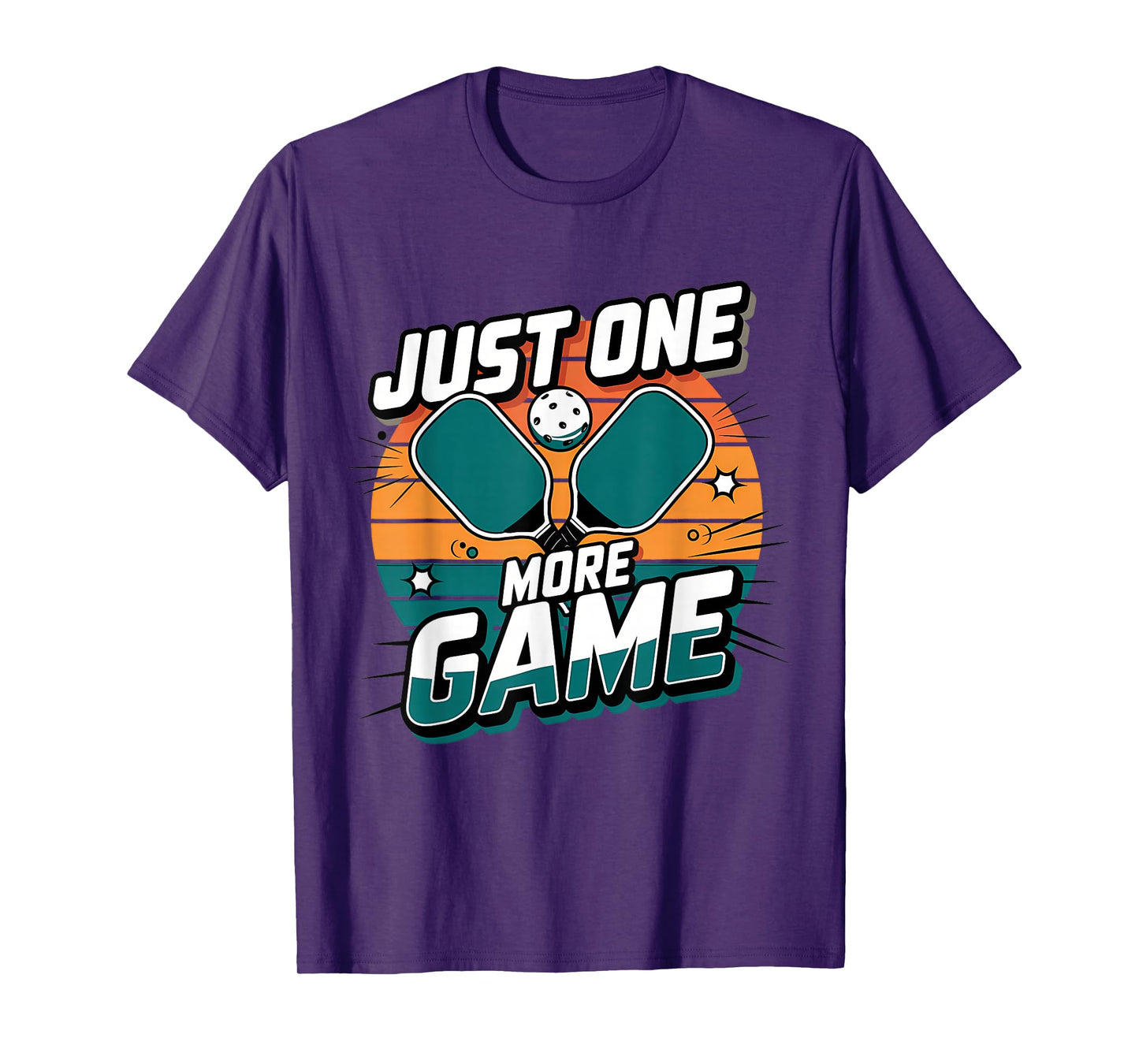 Pickleball Shirt Just One More Game Pickleball T-Shirt