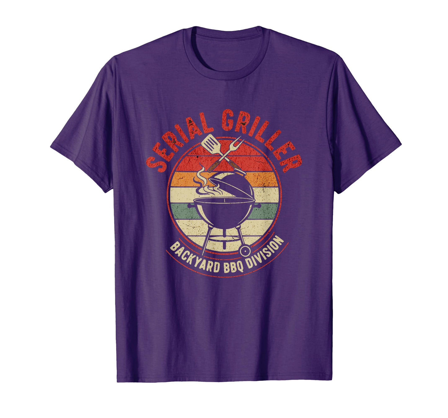 Serial Griller Funny BBQ Backyard Grill Expert Master T-Shirt
