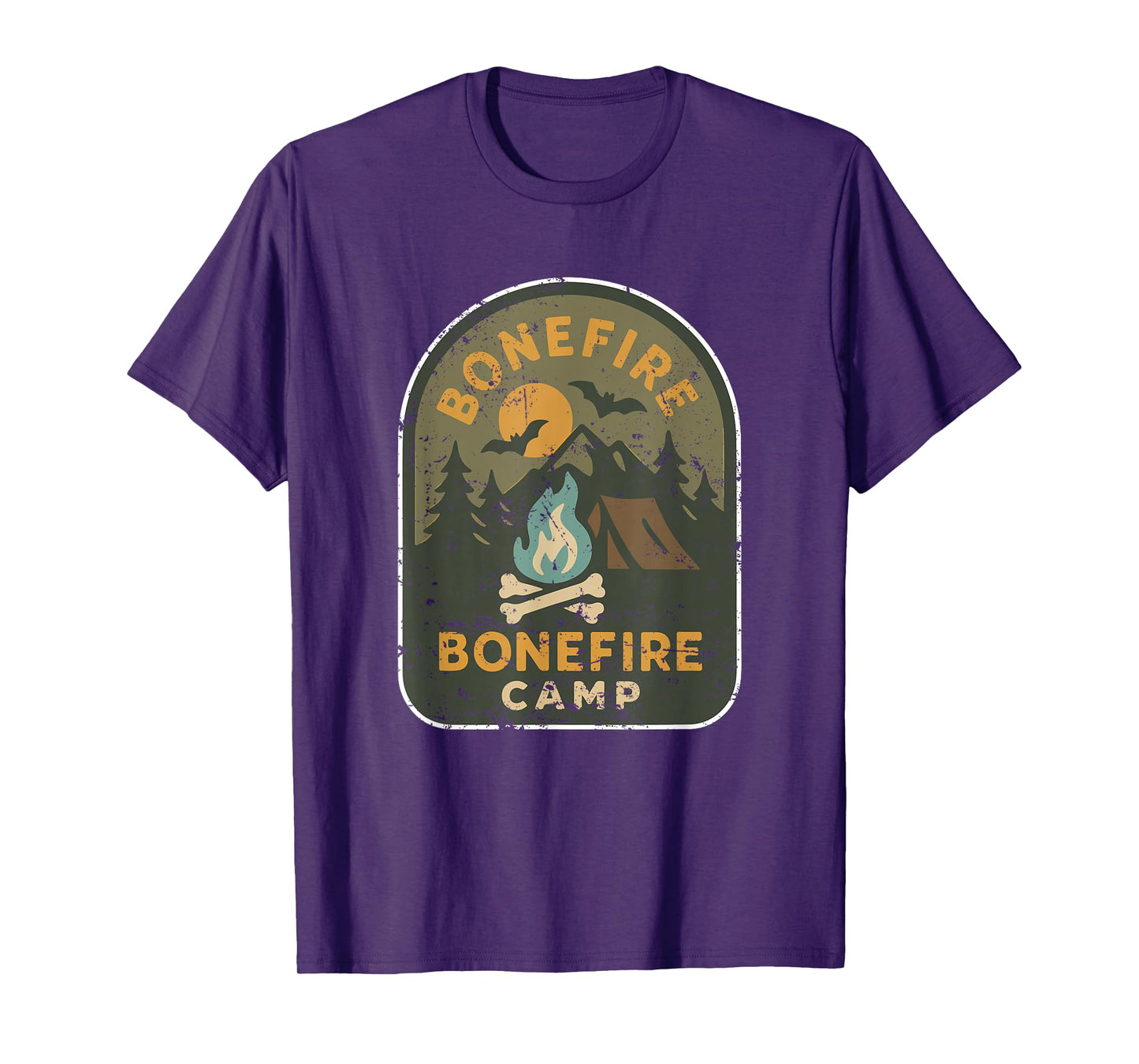 Bonefire Camp Bones and Flame T-Shirt