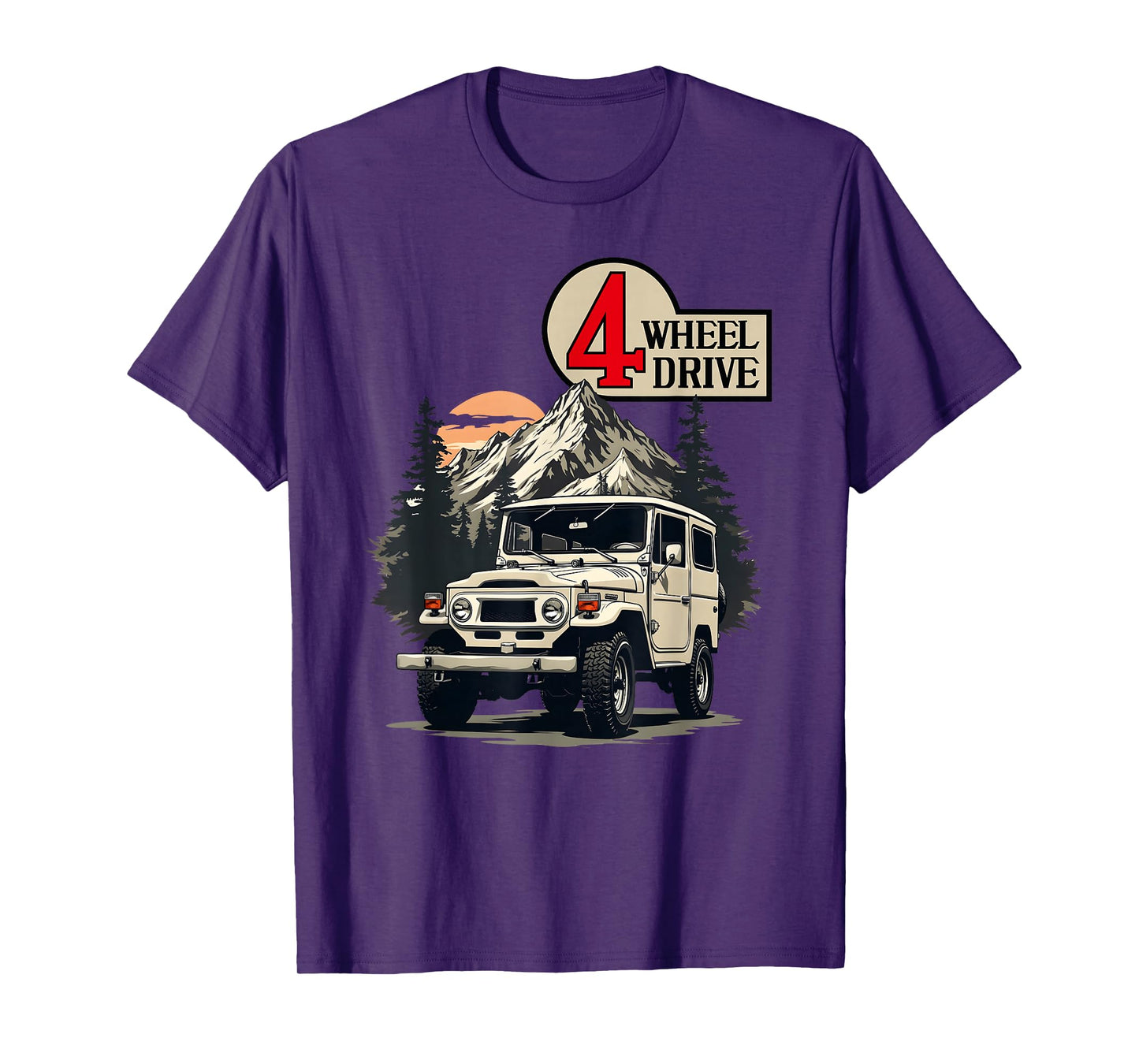 40 Series Cruiser Mountain Offroad 4 Wheel Drive 4wd FJ T-Shirt