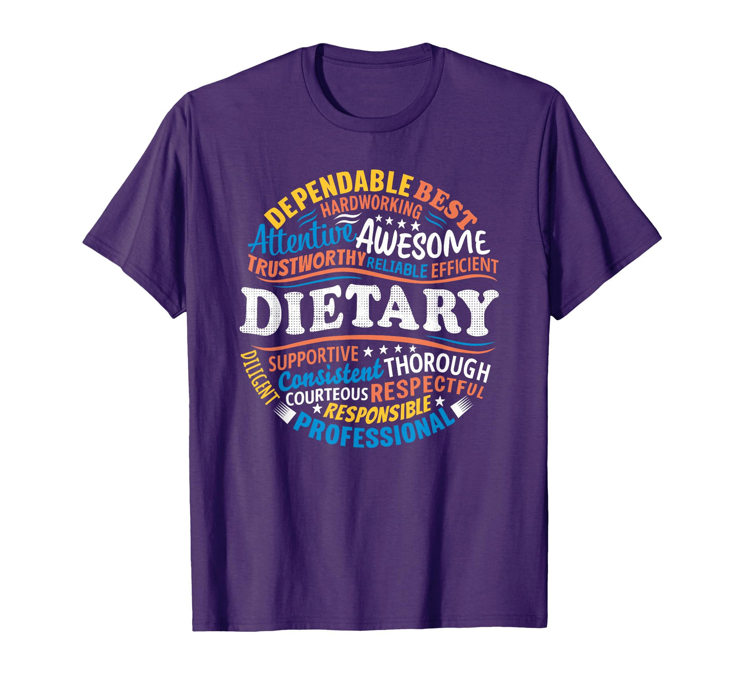 Dietary Shirts Food Service Appreciation Dietary Week Gifts T-Shirt