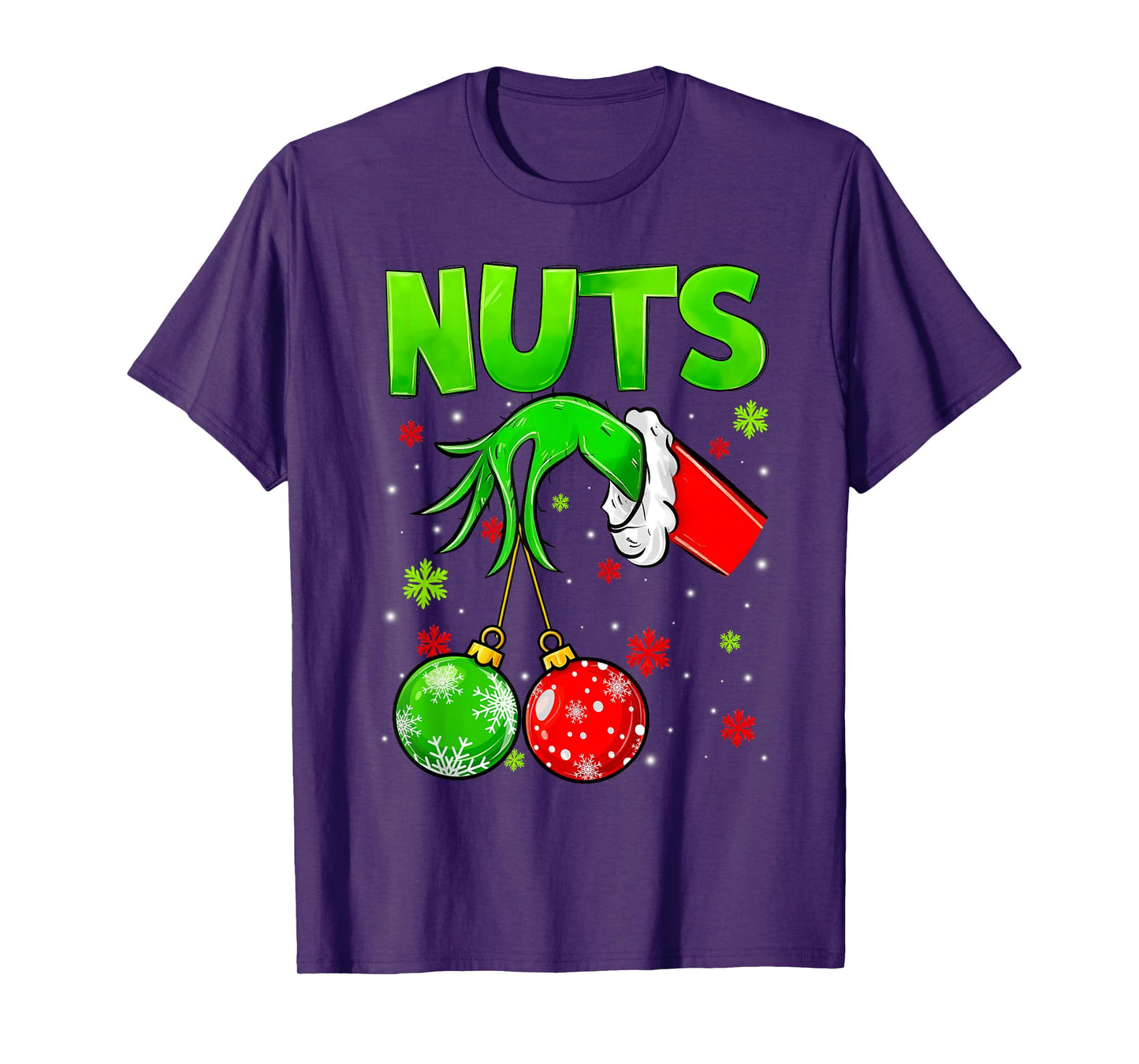 Chest Nuts Matching Chestnuts Christmas Couples Men Funny T-Shirt