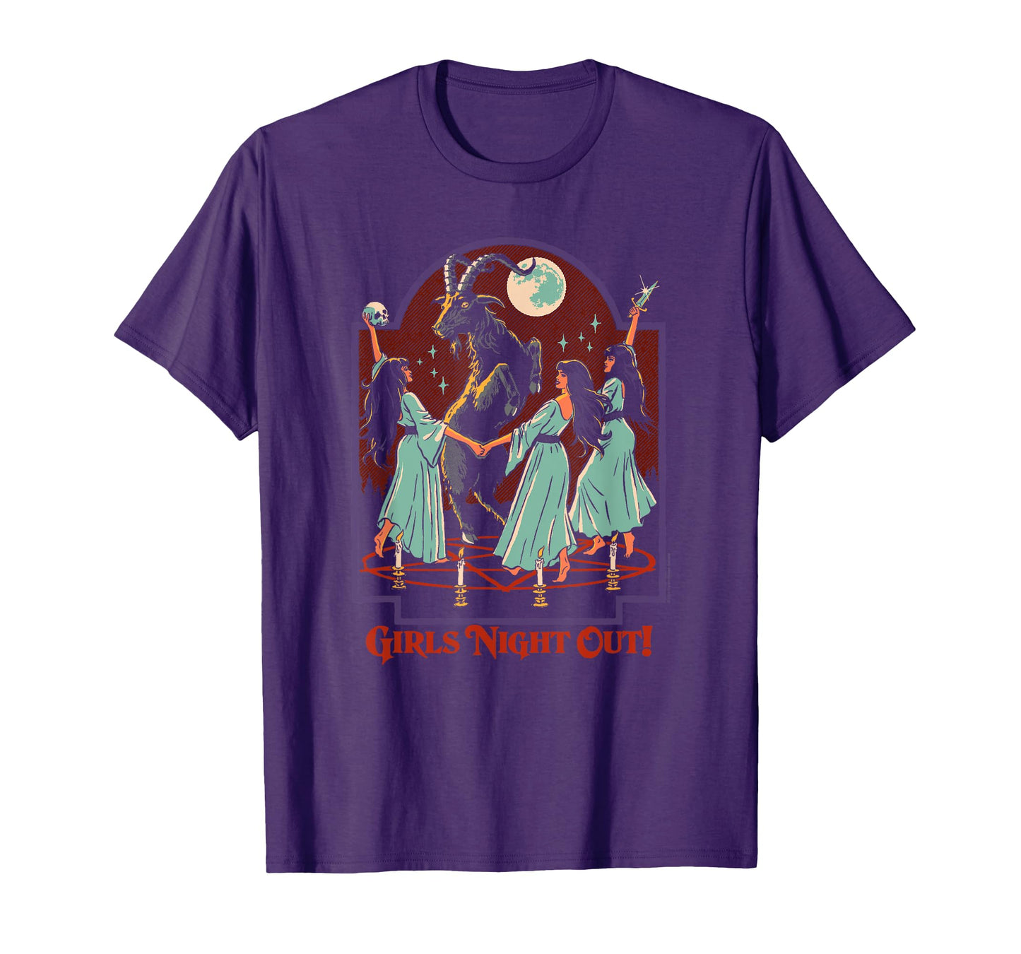 Steven Rhodes Girls Night Out Ritual Sacrifice Dark Humor T-Shirt