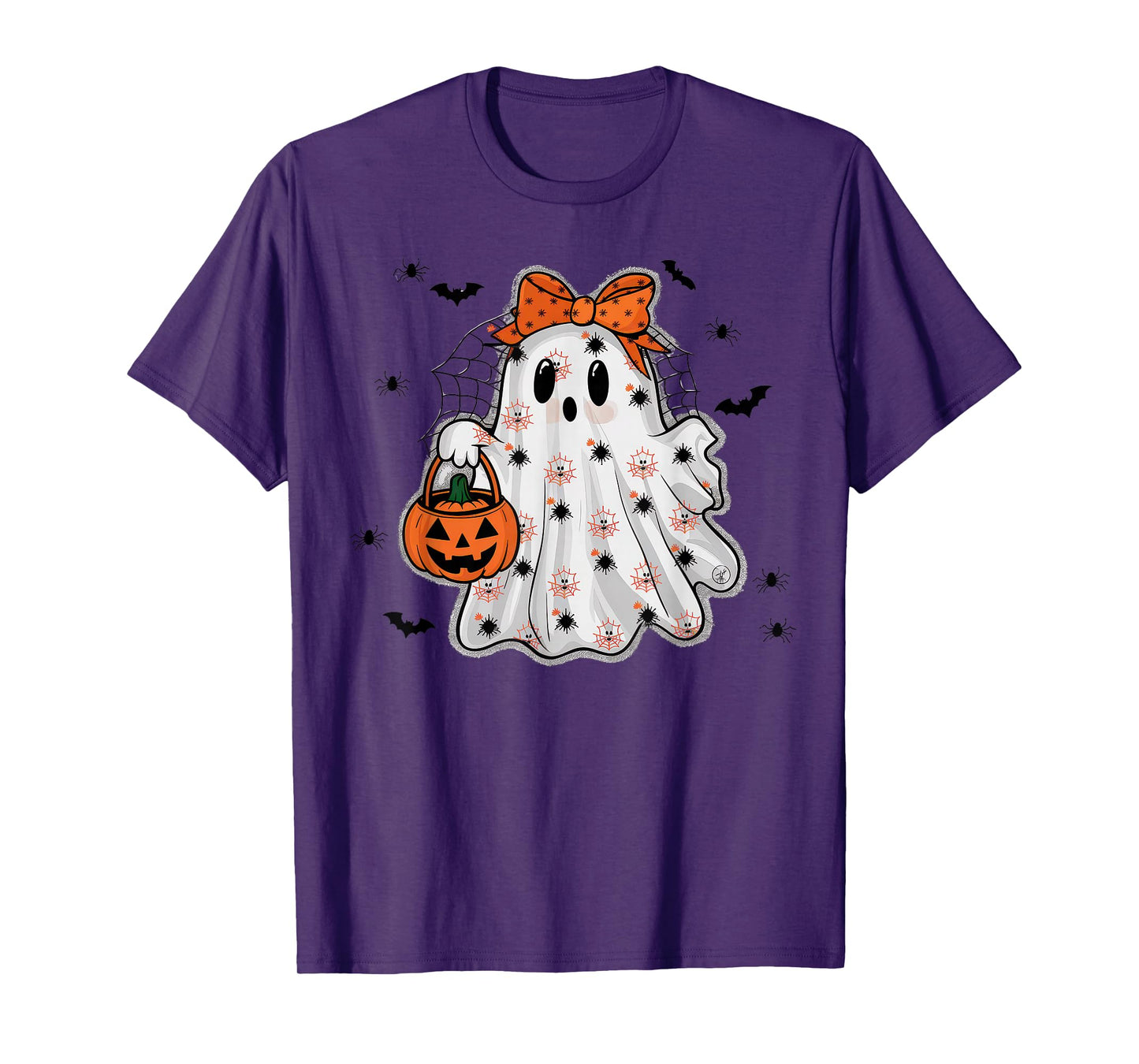 Halloween Tshirt Women Men Skeleton Witch Monster Party T-Shirt
