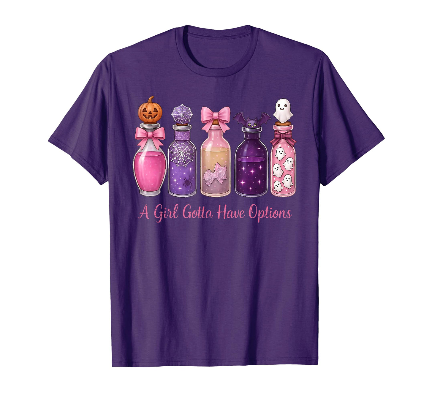 A Girl Gotta Have Options Witches Feeling Witchy Halloween T-Shirt