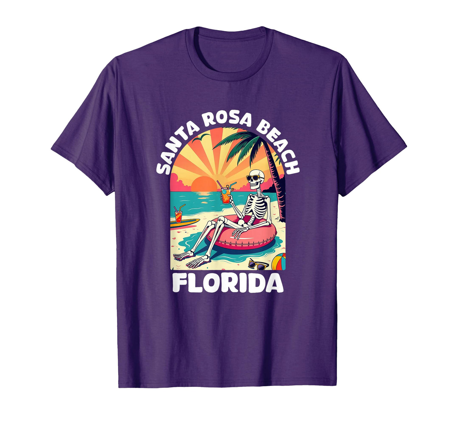 Santa Rosa Beach Florida Souvenir Walton County T-Shirt