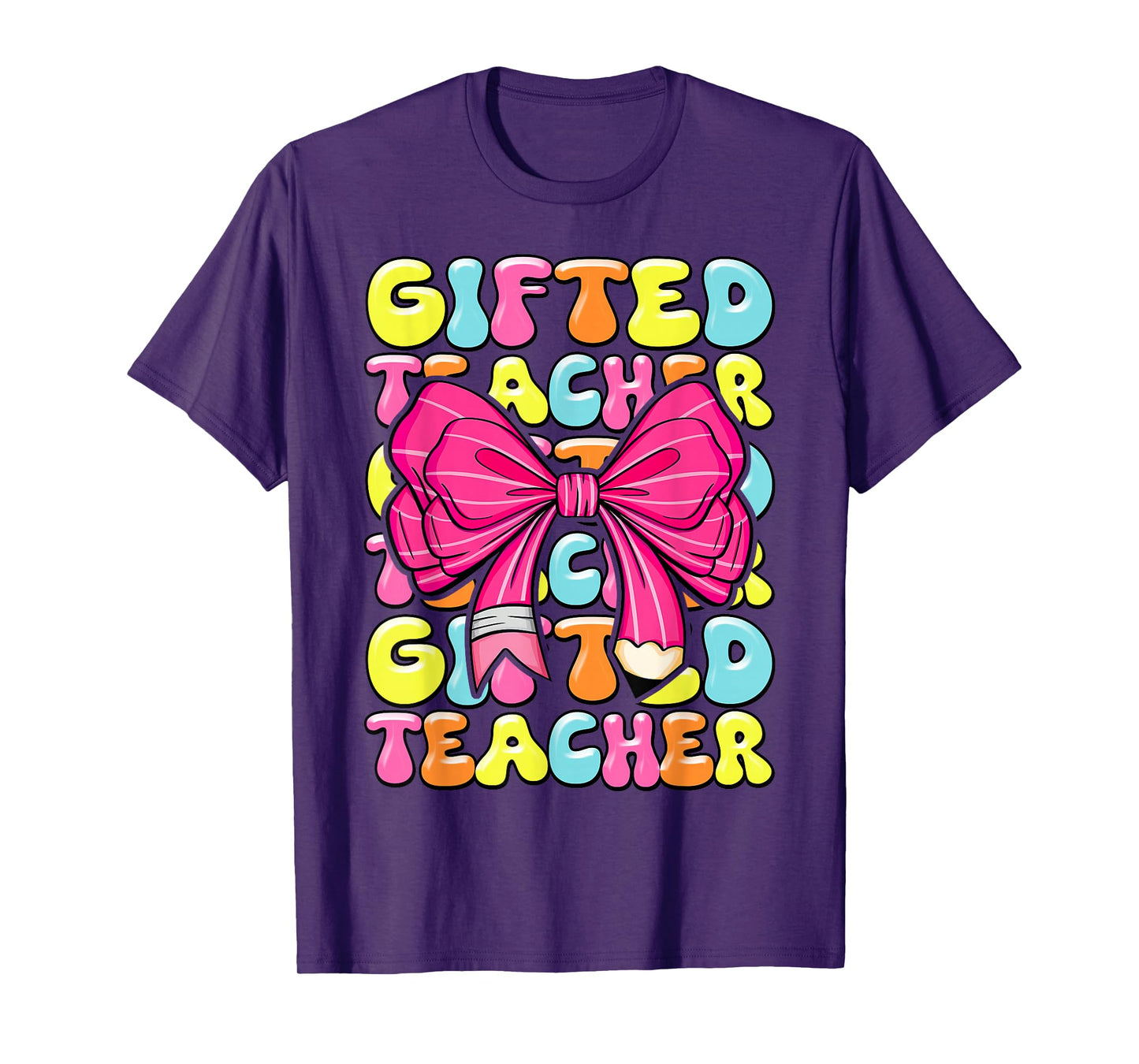 Gifted & Talented Teacher GT Teacher Squad Back to School T-Shirt