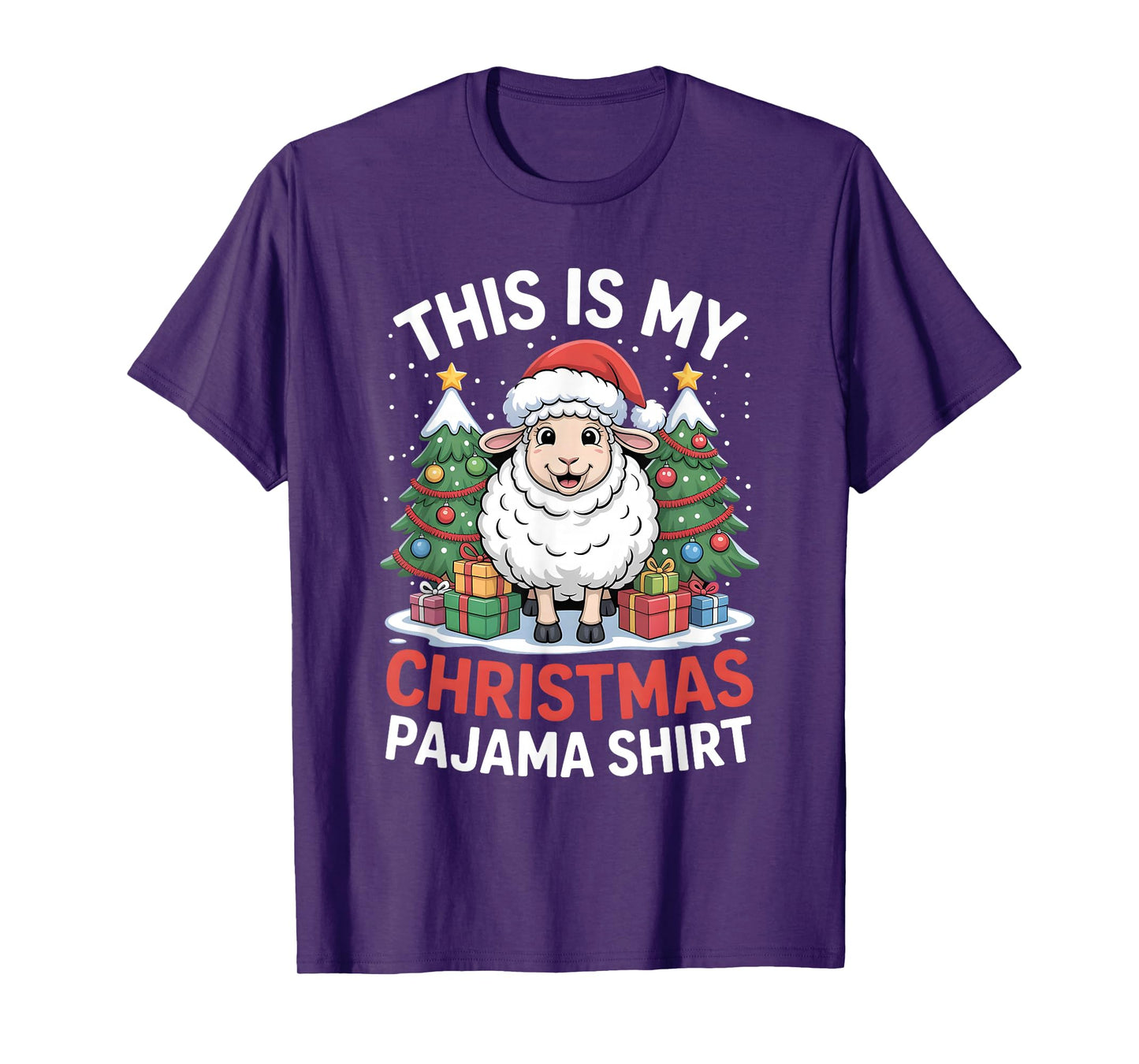 This is My Christmas Pajama Sheep T-Shirt