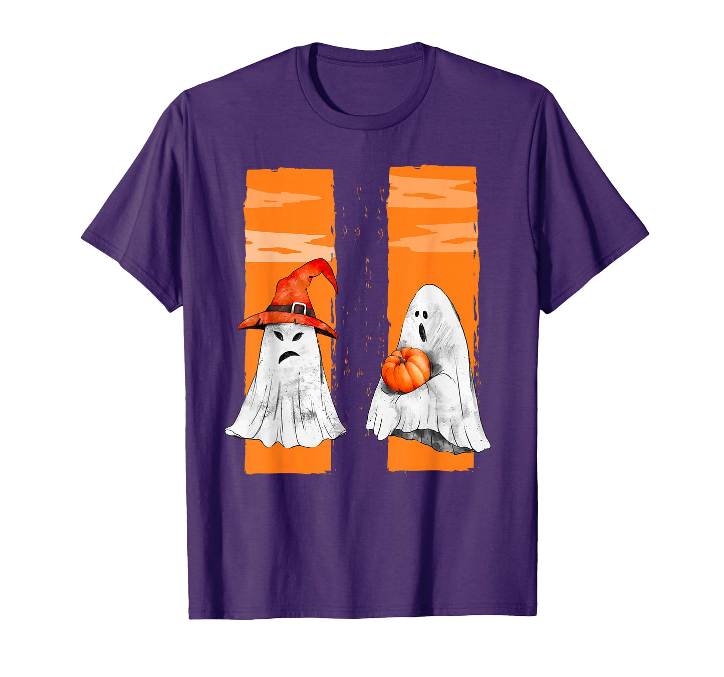 Funny Halloween Spooky Couple Ghost Boo Family Matching T-Shirt
