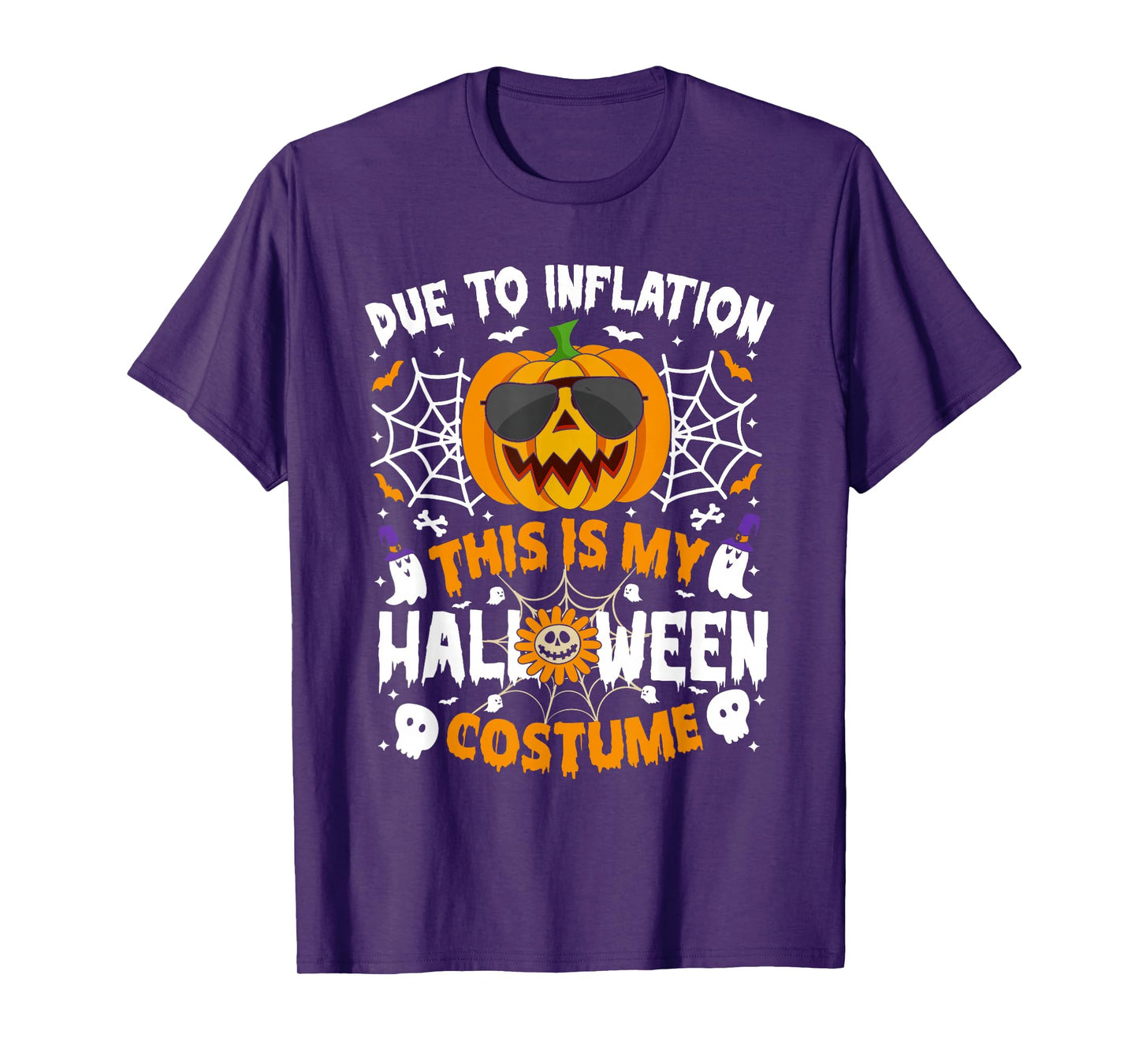 Pumpkin Halloween Costume Men Women Funny Halloween 2025 T-Shirt