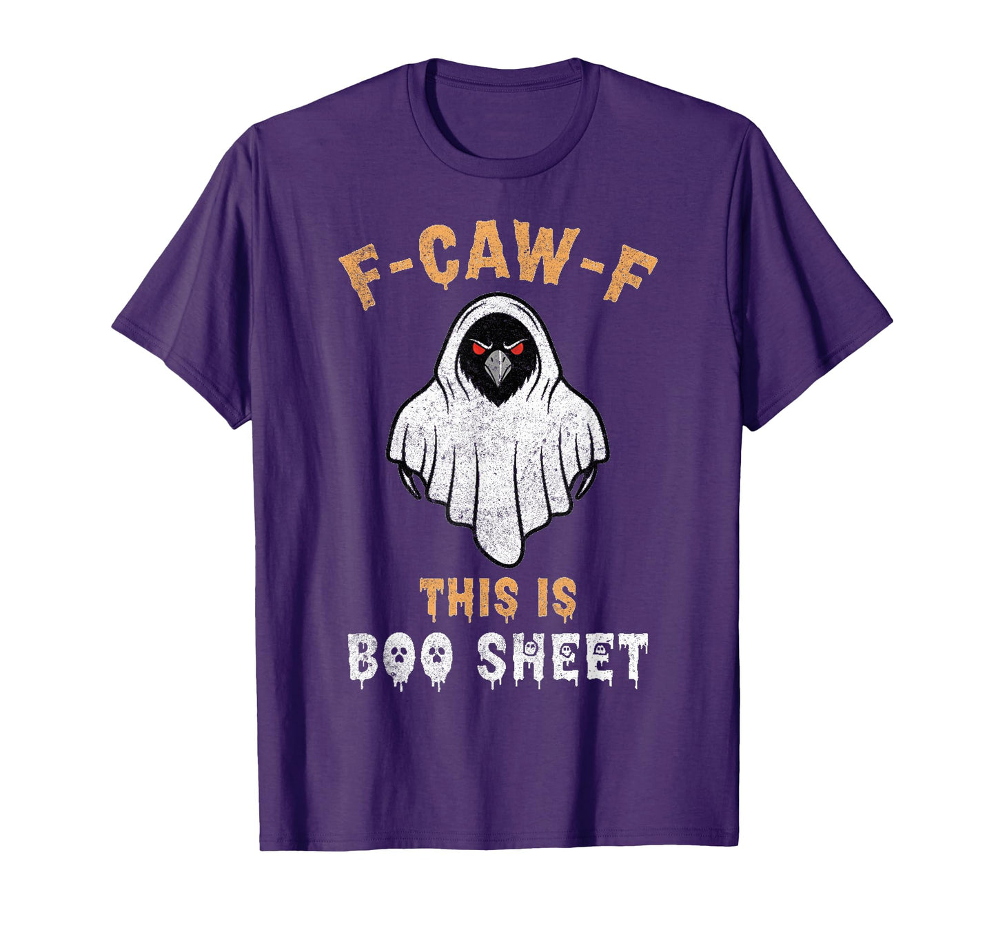 F-Caw-F This is Boo Sheet Ghost Halloween Costume Funny T-Shirt