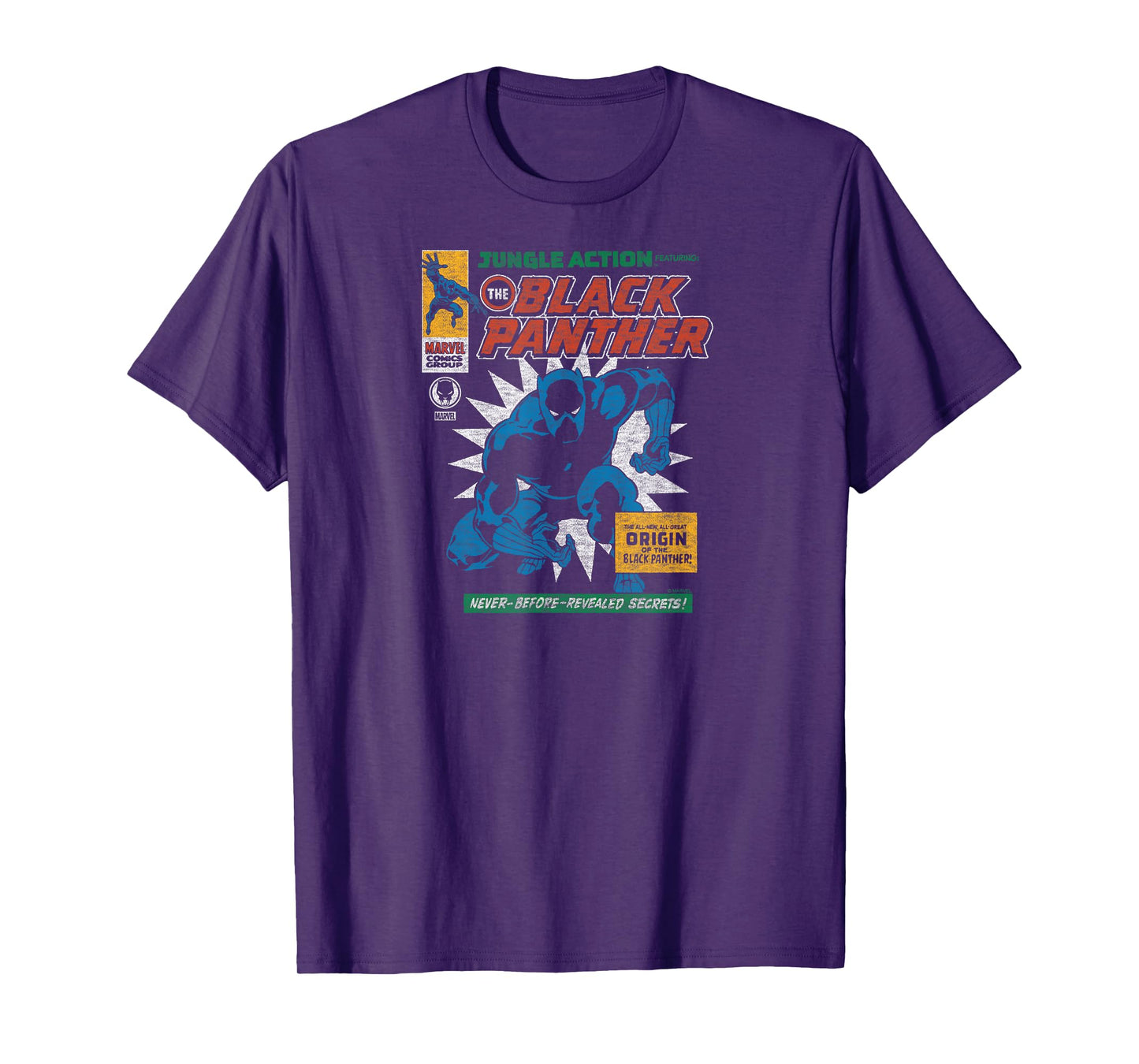 Black Panther - Comic Cover T-Shirt
