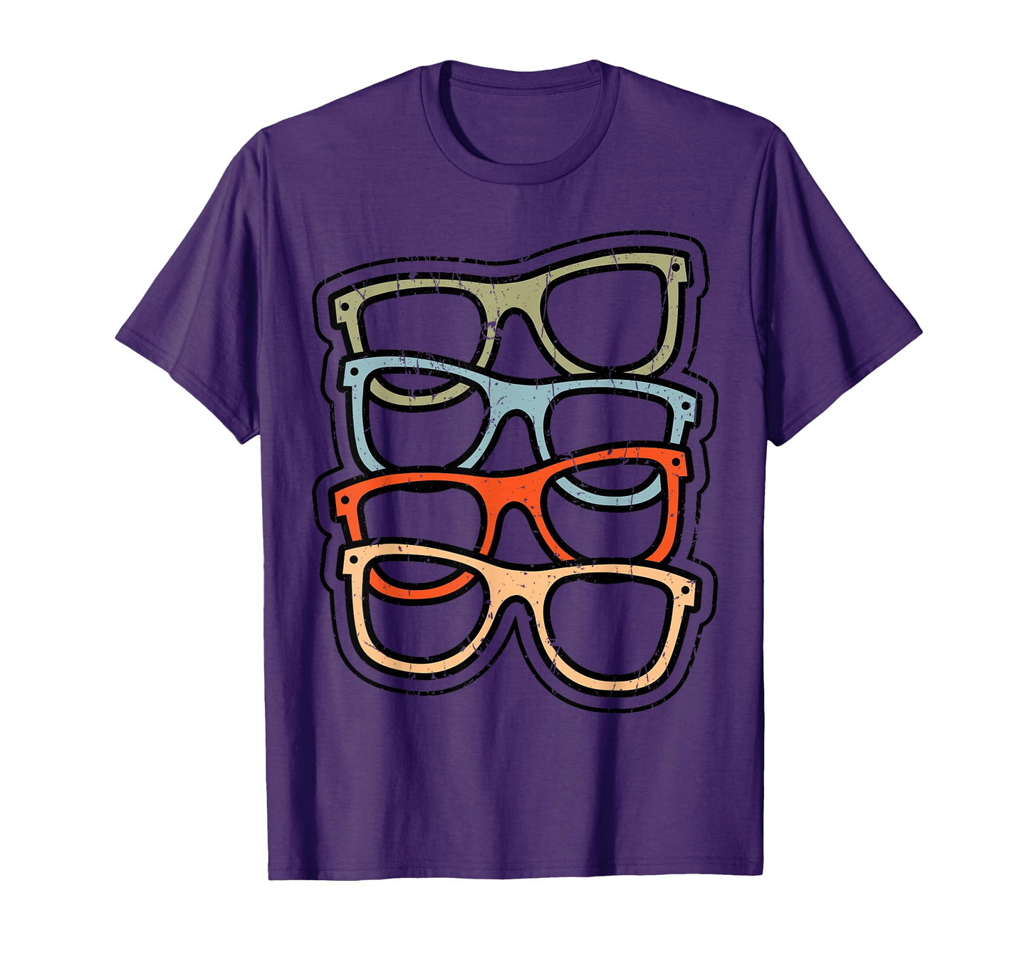 Retro Eye Glasses Sunglasses Optometrist Ophthalmologist T-Shirt