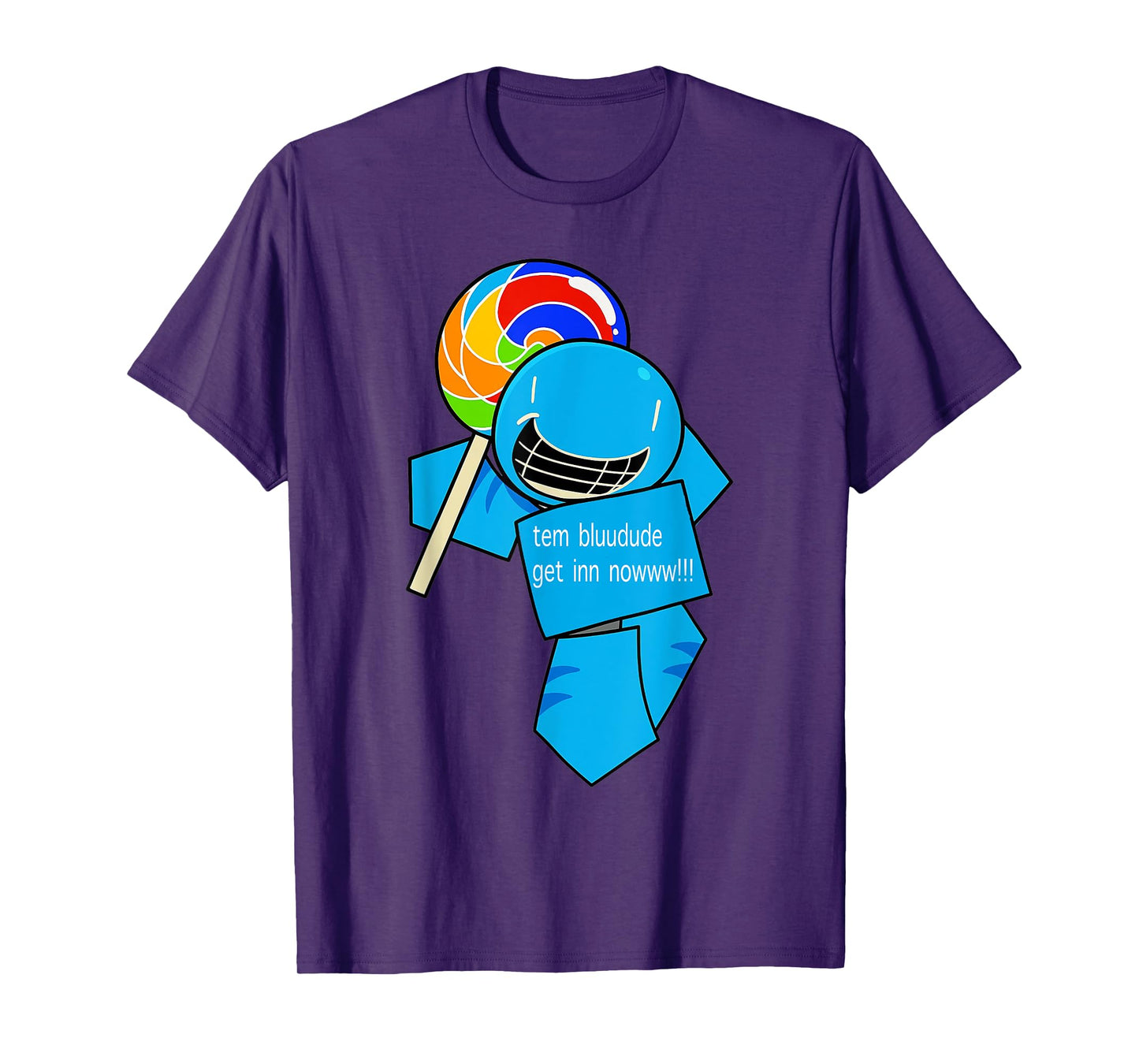 Vintage Tem Bluudude Get In Now tem blue dude T-Shirt