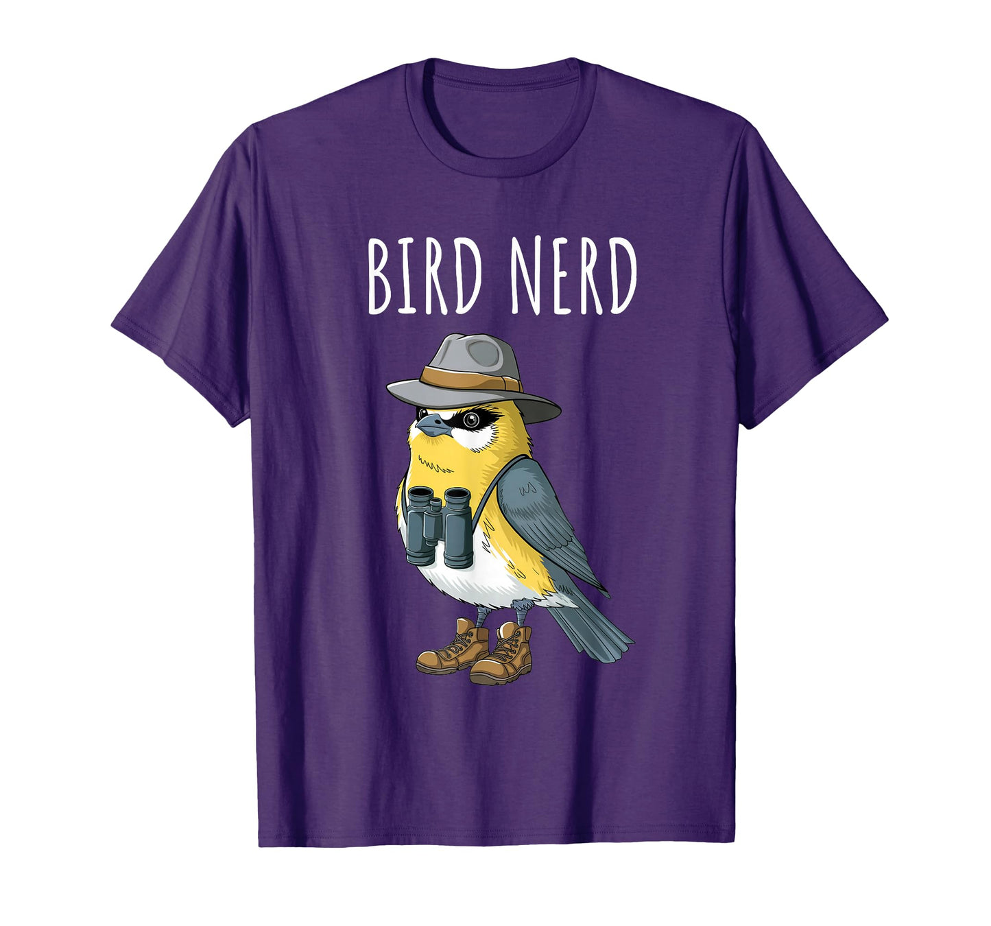 Bird Nerd Funny Bird Watching Birding Bird Lover Watcher T-Shirt