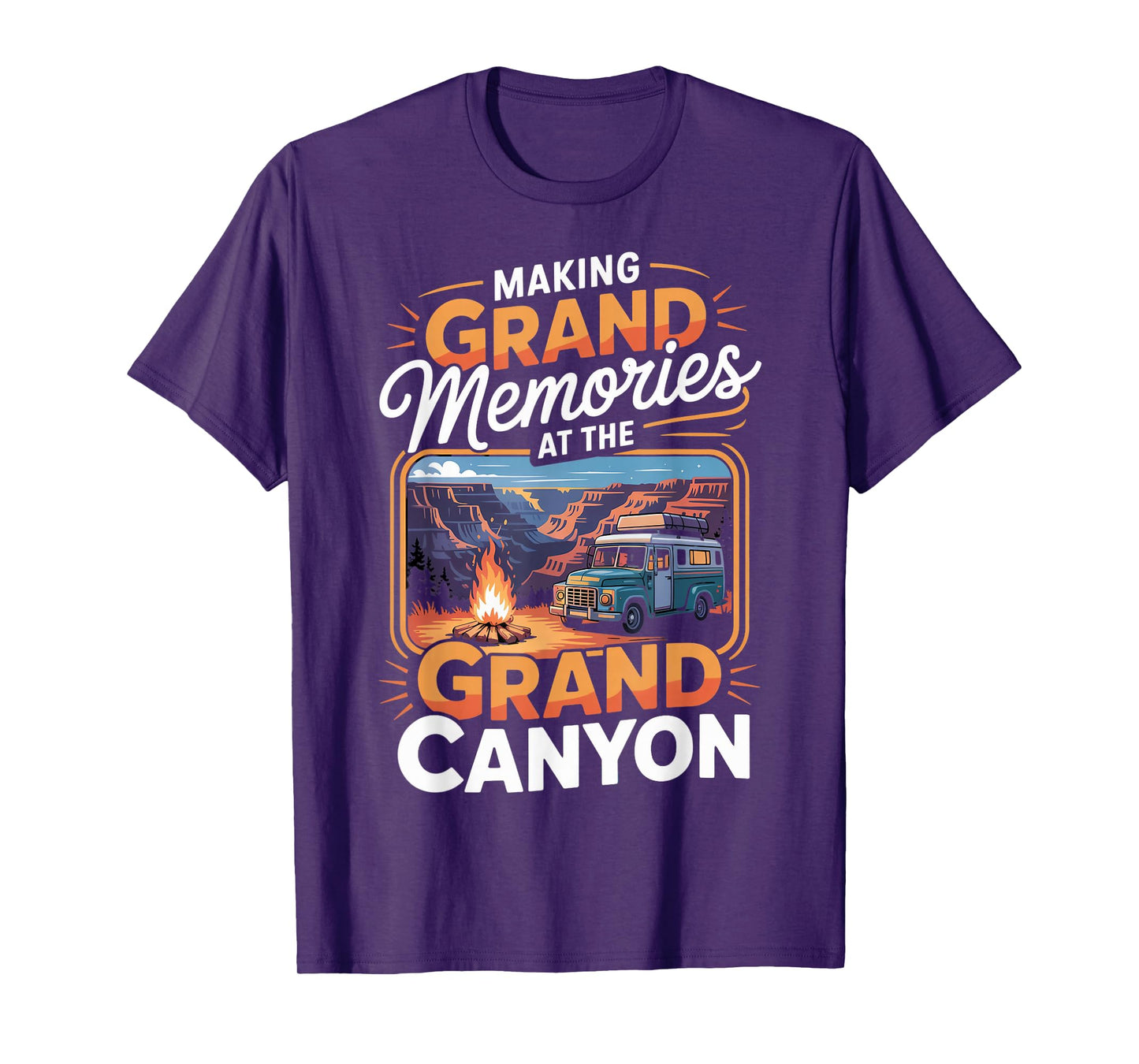 Making Grand Memories Family Trip Grand Canyon National Park T-Shirt
