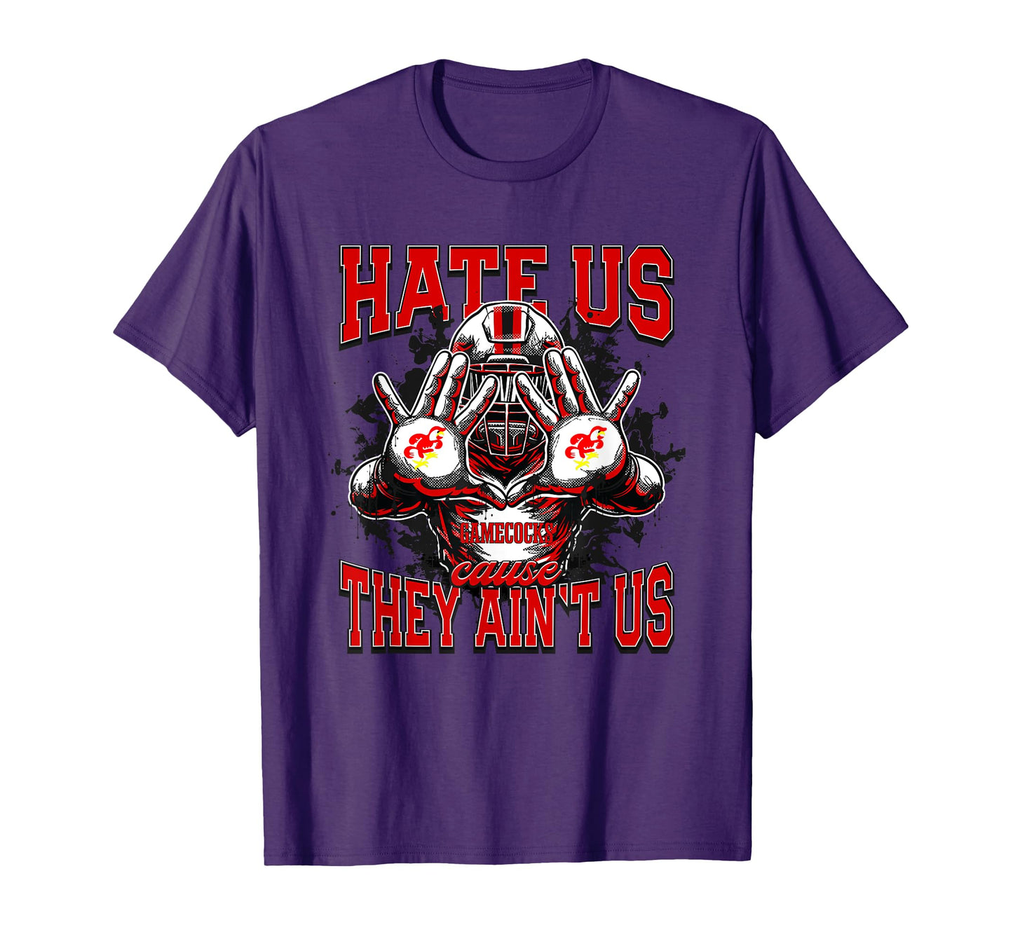 Screven County Gamecocks Logo Hate Us Cause They Ain't HS T-Shirt