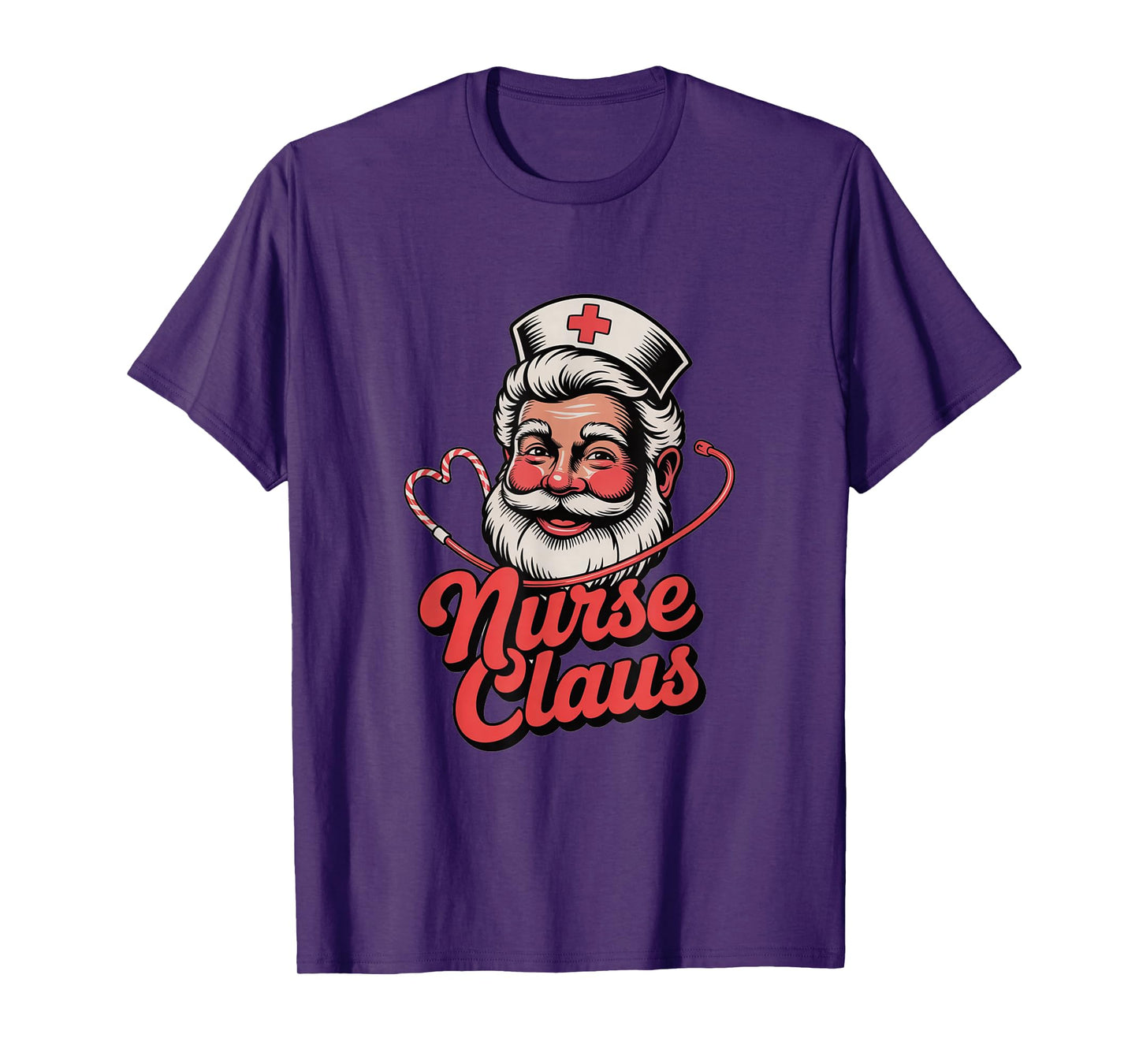 Nurse Claus Santa Doctor T-Shirt