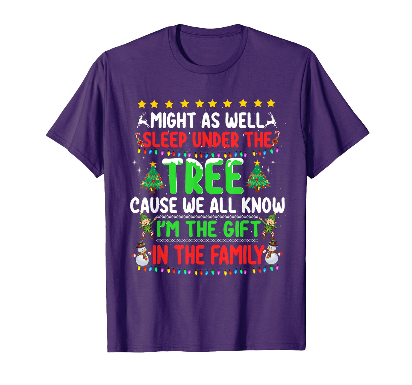 Funny Christmas Kids Christmas Pajamas Family Girls Boys T-Shirt