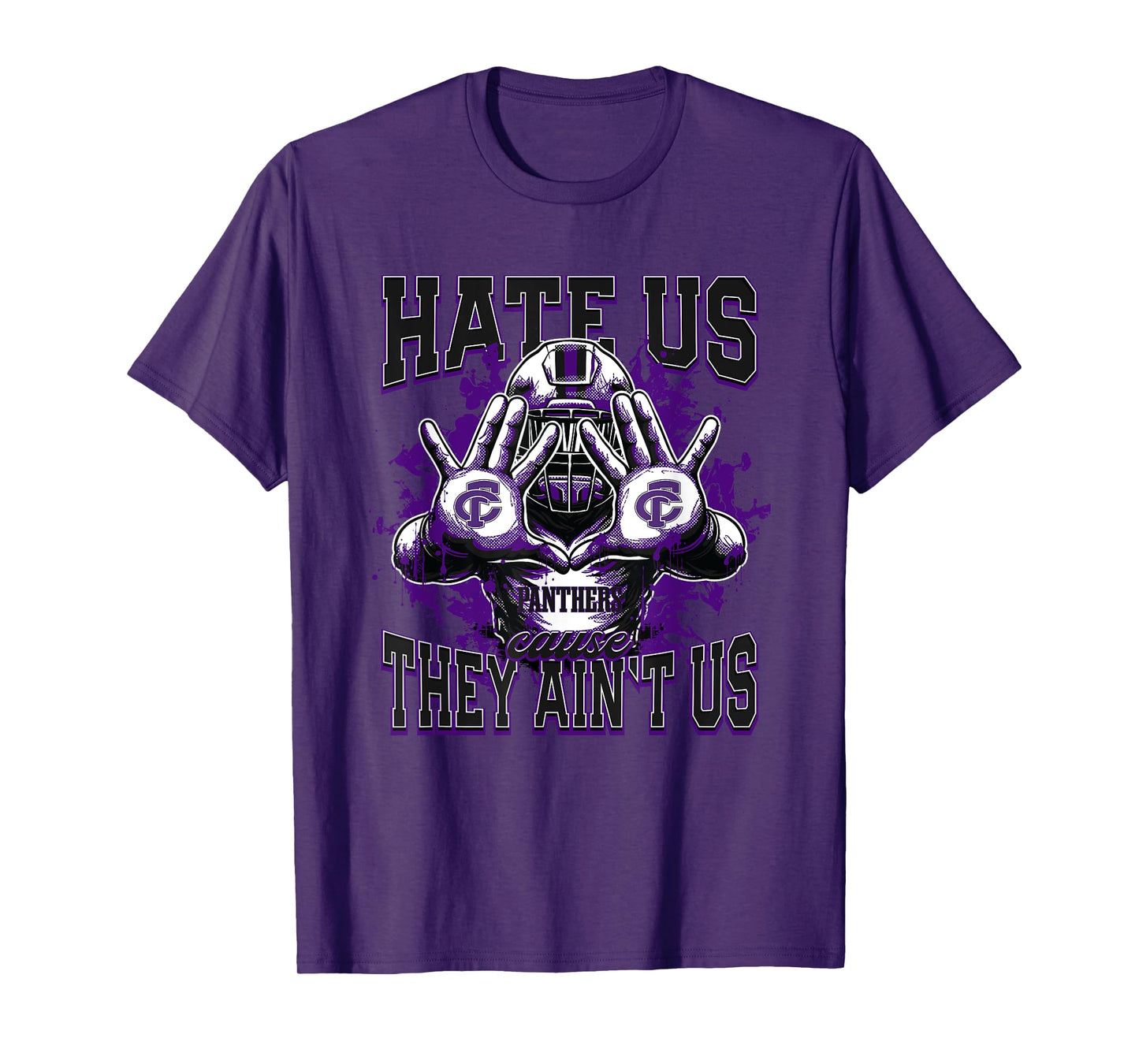 Fillmore Central Panthers Logo Hate Us Cause They Ain't HS T-Shirt