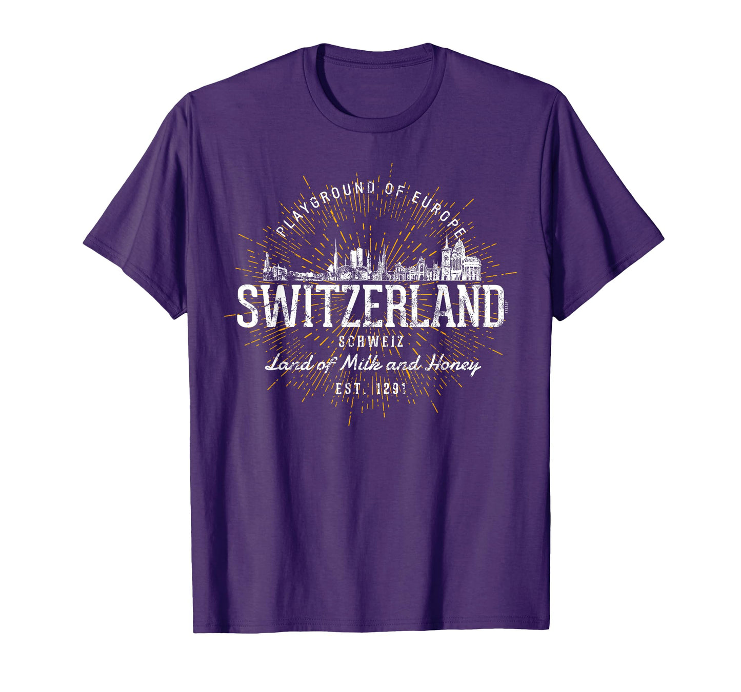 Retro Switzerland Vintage T-Shirt