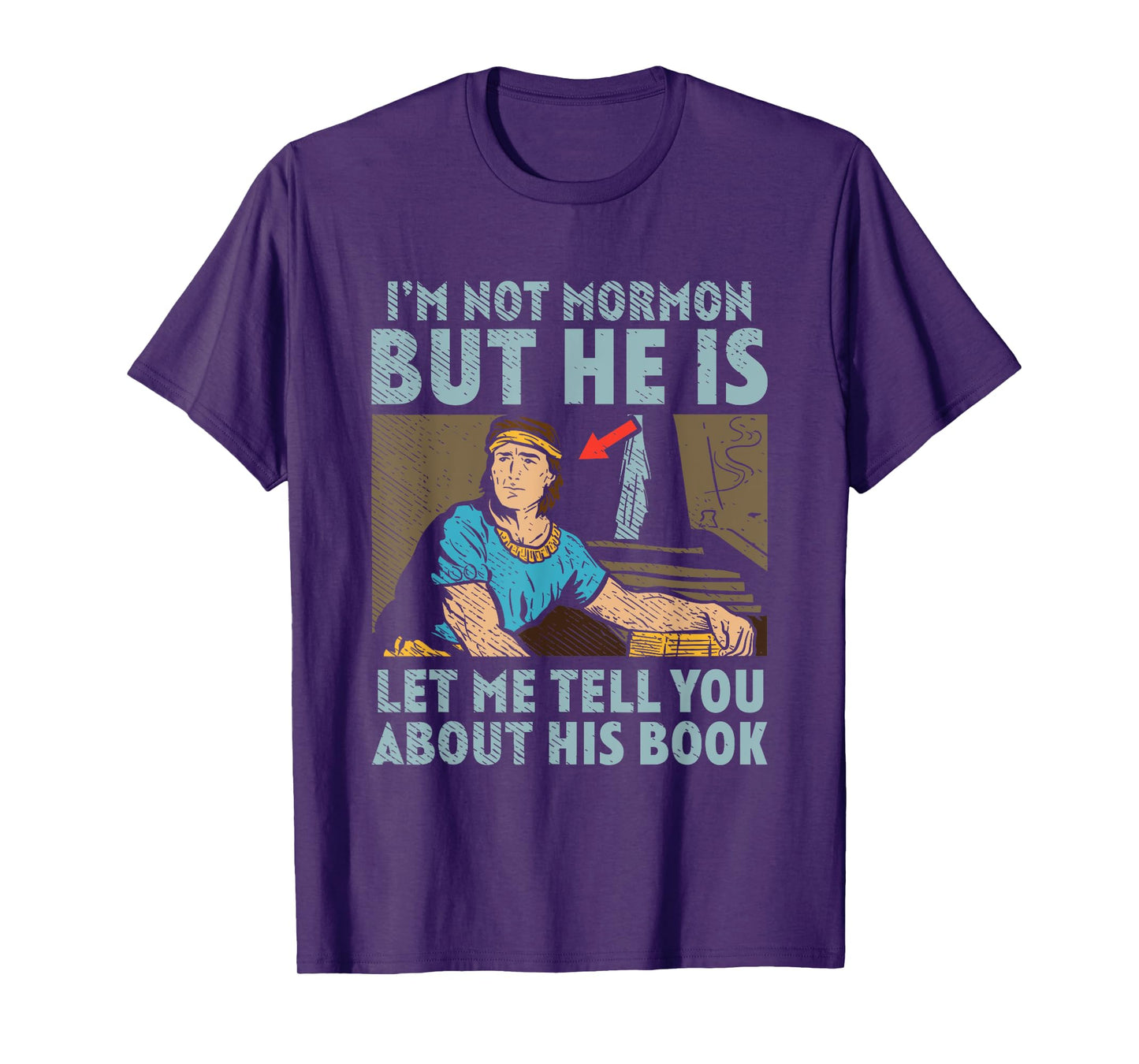 Book of Mormon Missionary LDS Church I'm Not Mormon T-Shirt