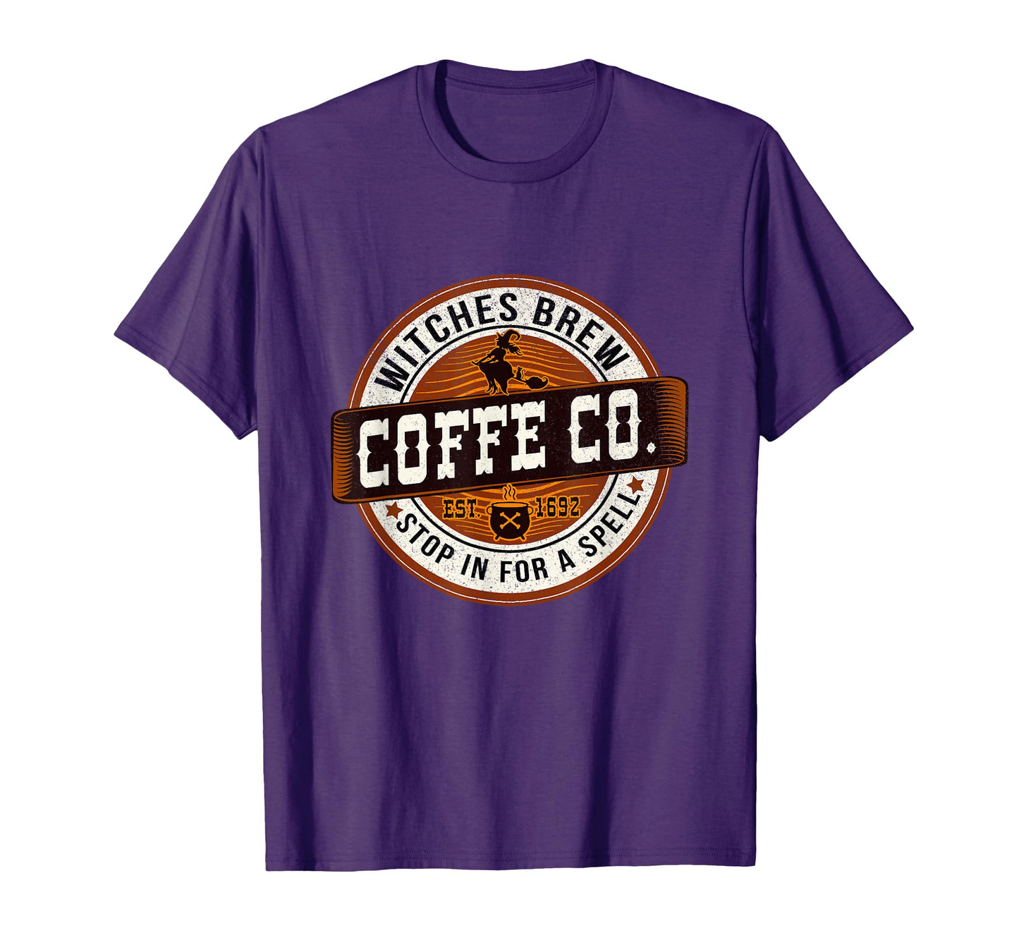 Witches Brew Coffee Co Est 1692 Stop in for A Spell Witchy T-Shirt