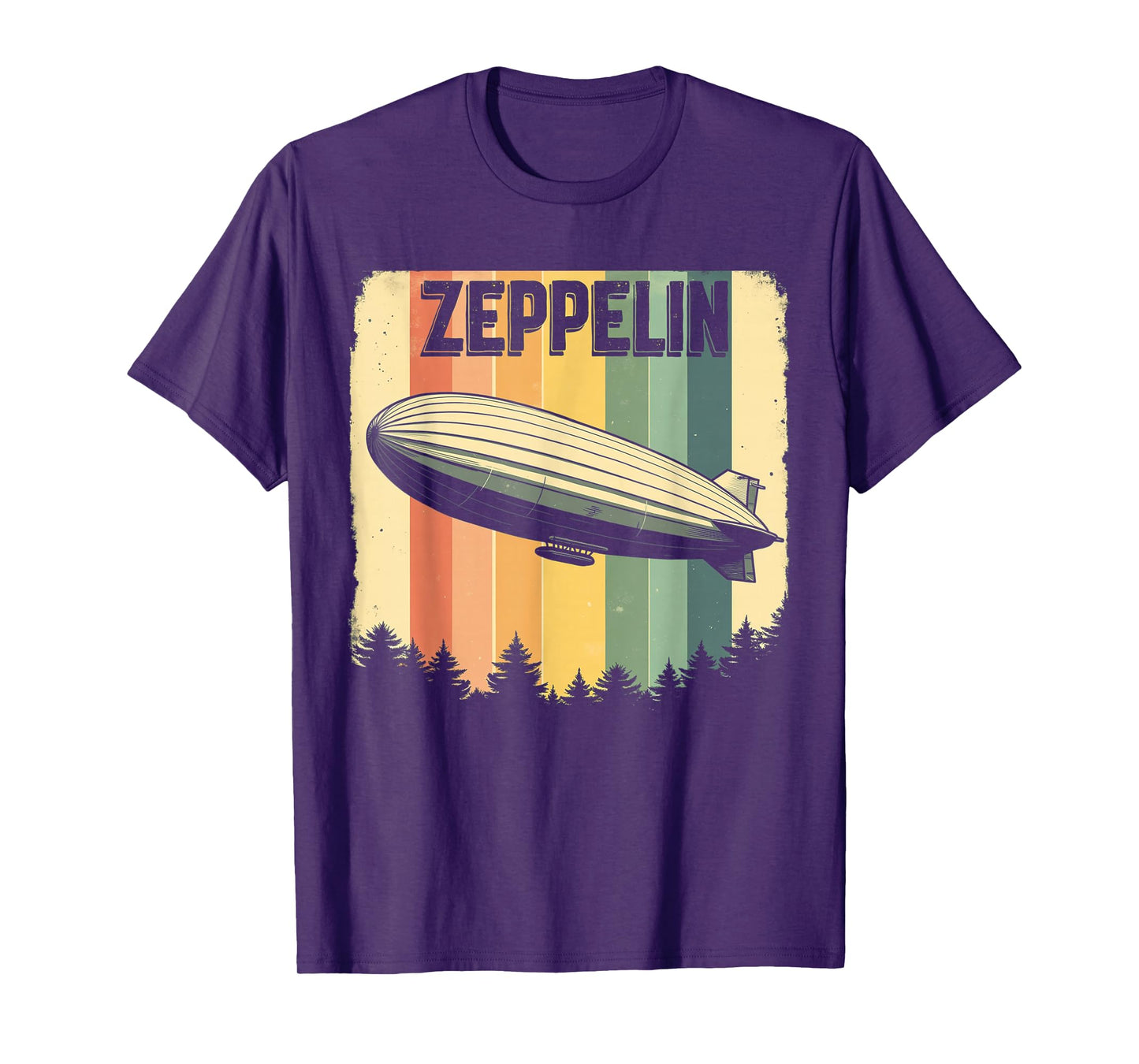 zeppelin t shirt Zepelin vintage 70s 80s Dirigible Airship T-Shirt