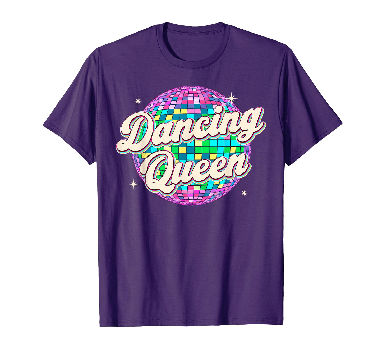 Dancing Queen Shirt Vintage Dancing 70s Kids Girl Women T-Shirt