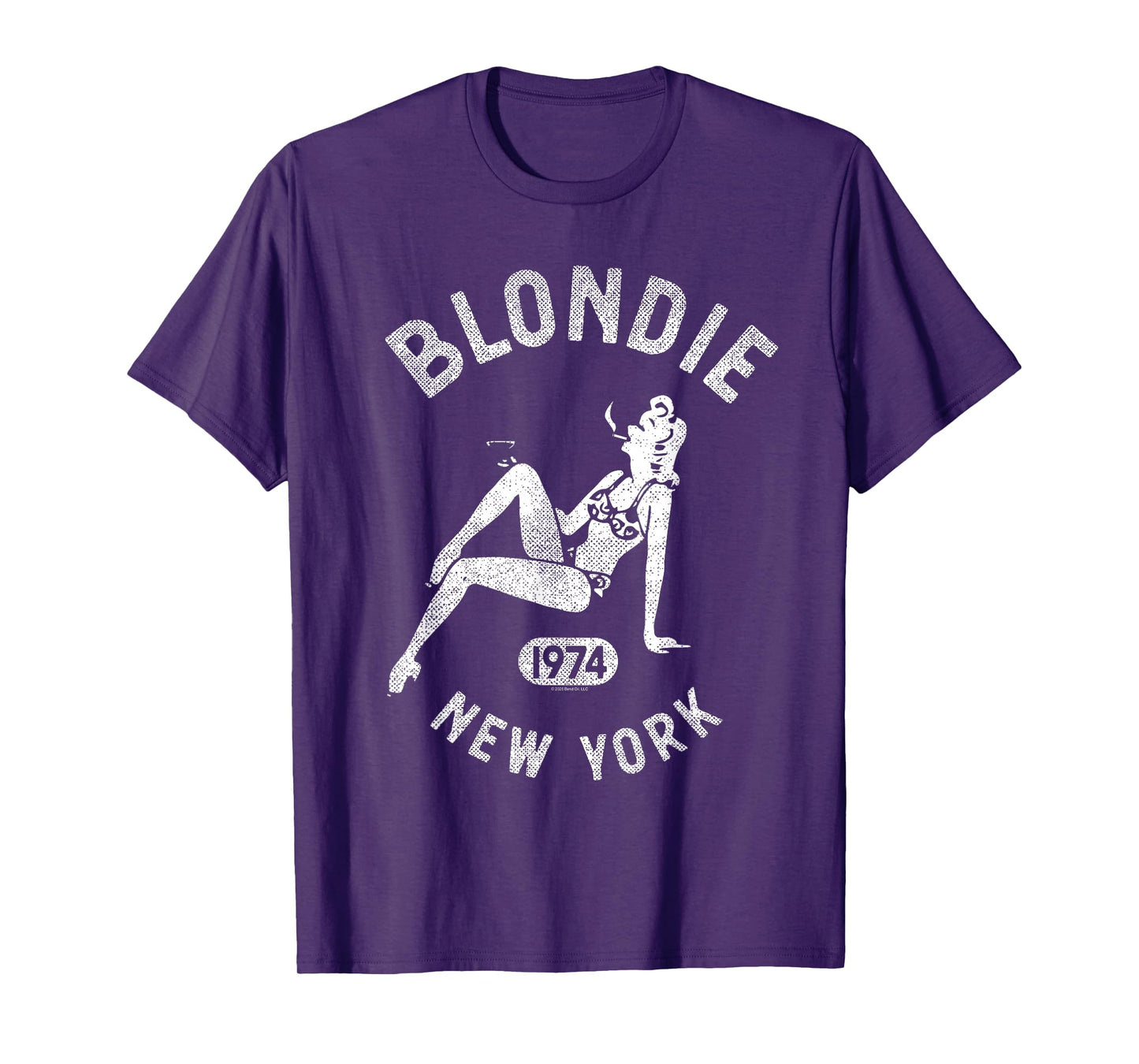 Blondie 1974 New York Pin Up Girl Vintage Band T-Shirt