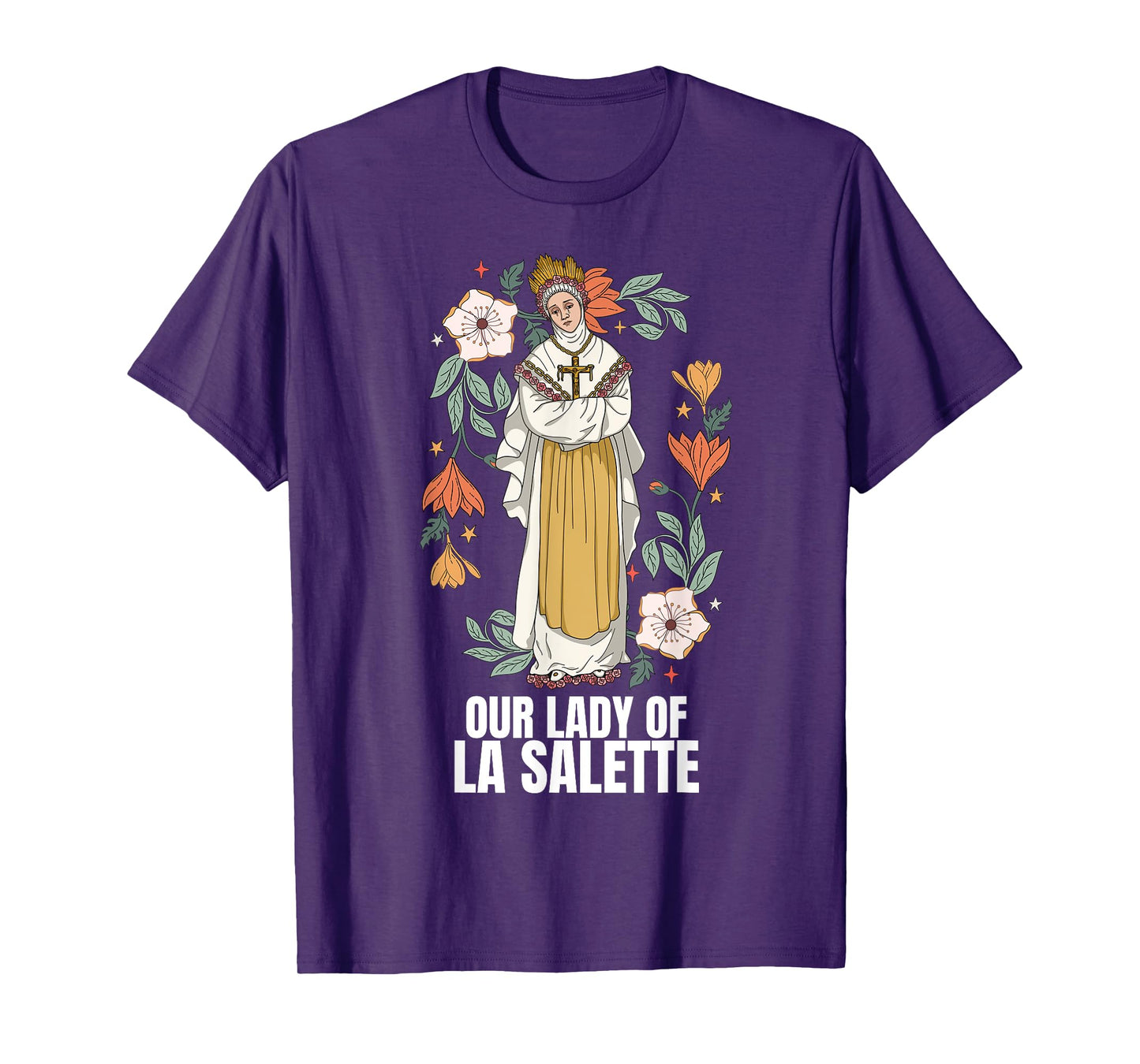Our Lady Of La Salette Marian Catholic T-Shirt