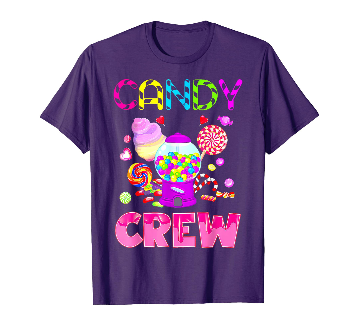 Candy Land Costume Women Candy Crew Sweetie Candy Squad T-Shirt
