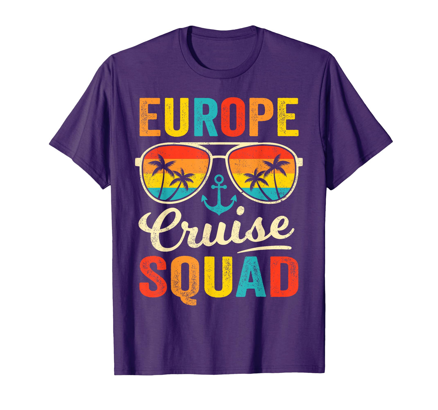 Europe Cruise Squad 2025 European Matching Family Group T-Shirt